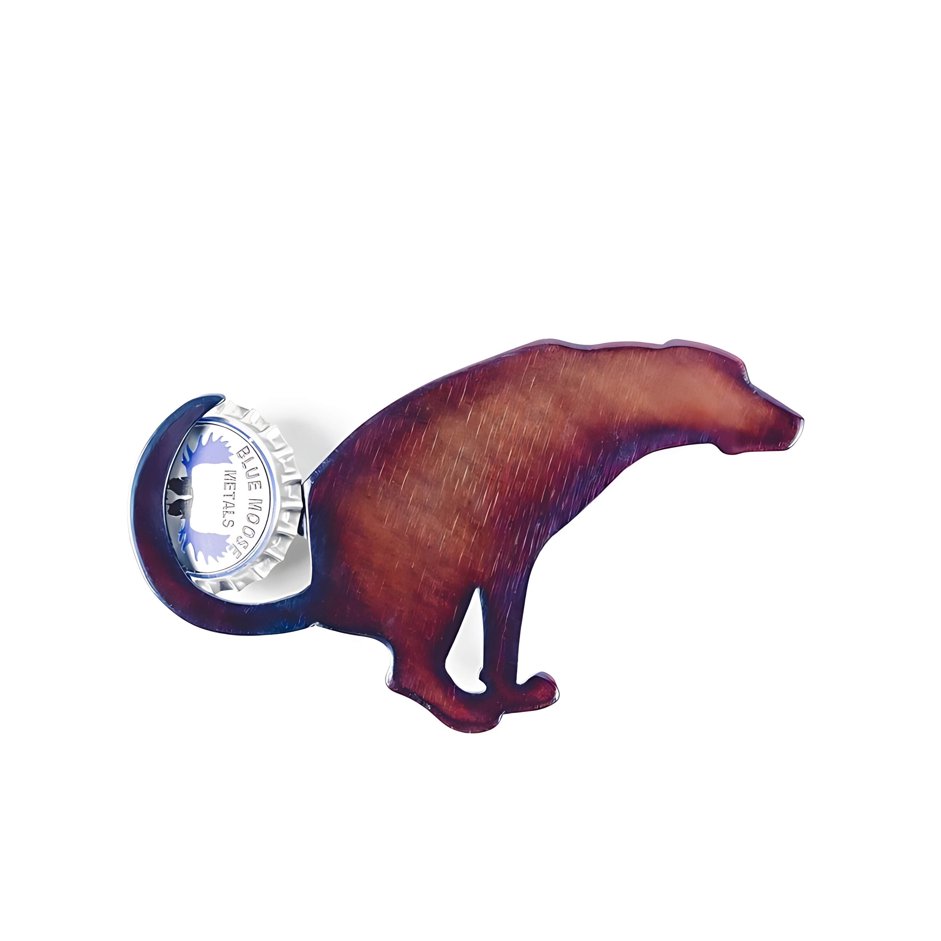 Dog Pooping Magnetic Bottle Opener