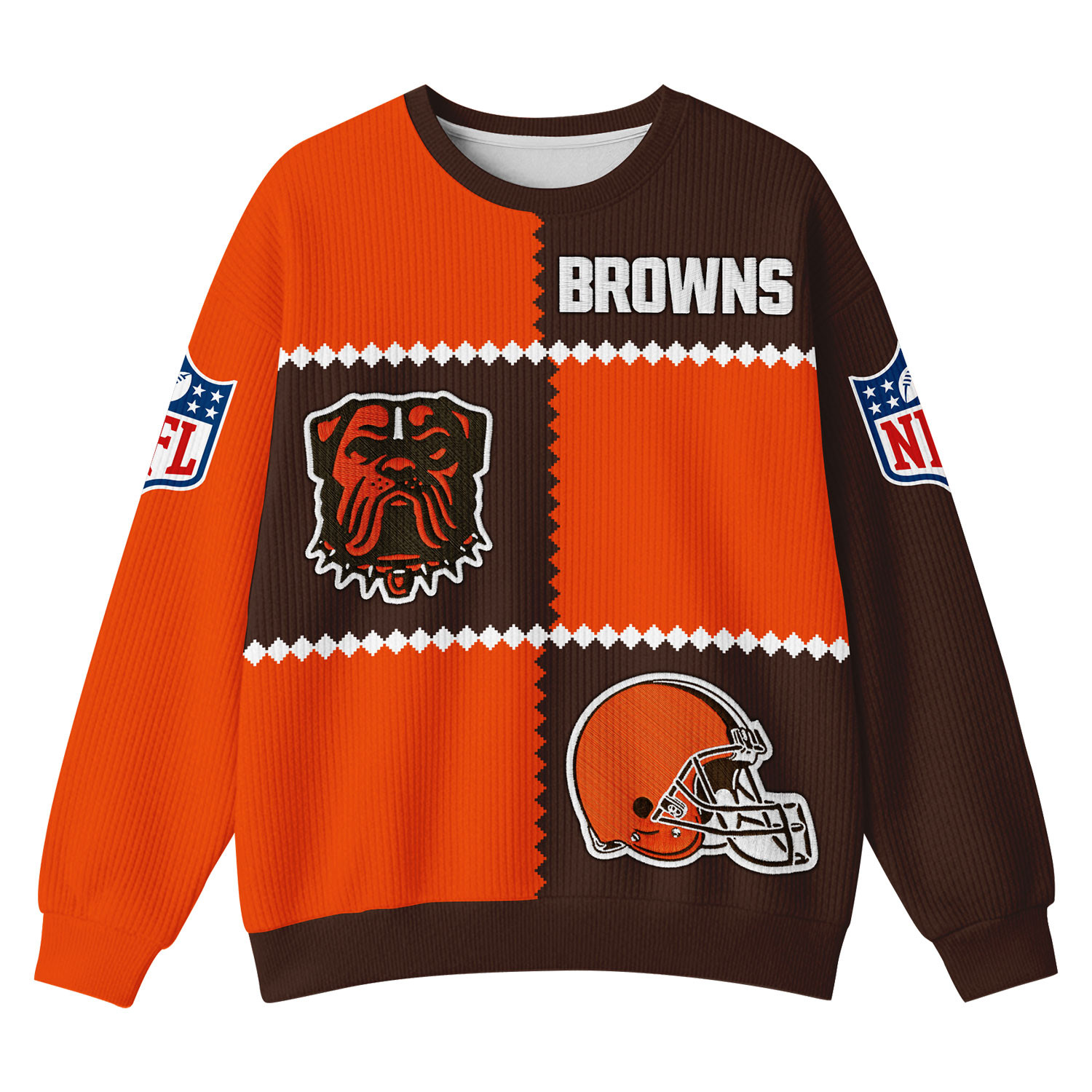 Cleveland Browns | Premium NFL Cozy Holiday SweatShirt NY