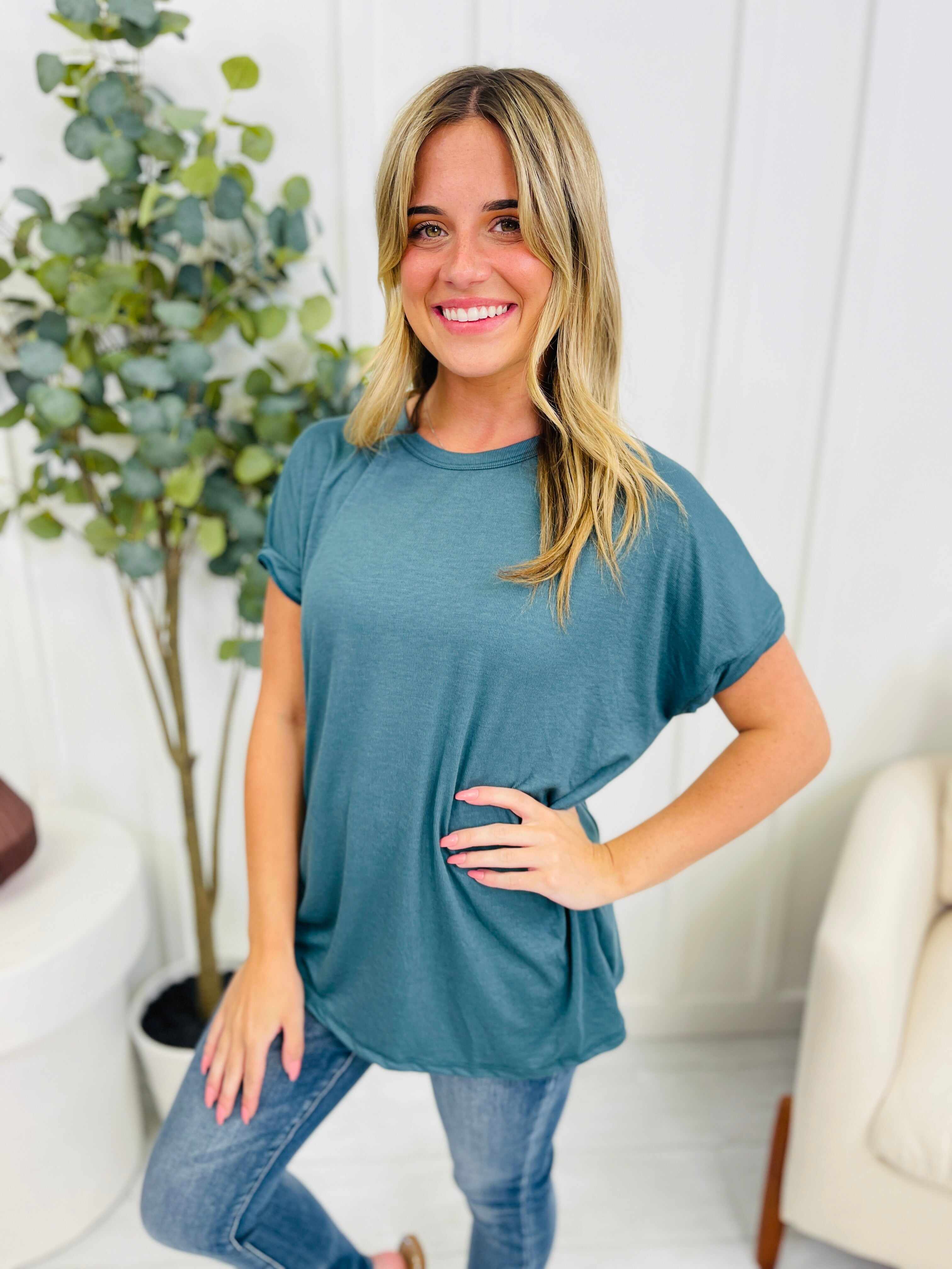 DOORBUSTER! Style Statement Top- Multiple Colors!