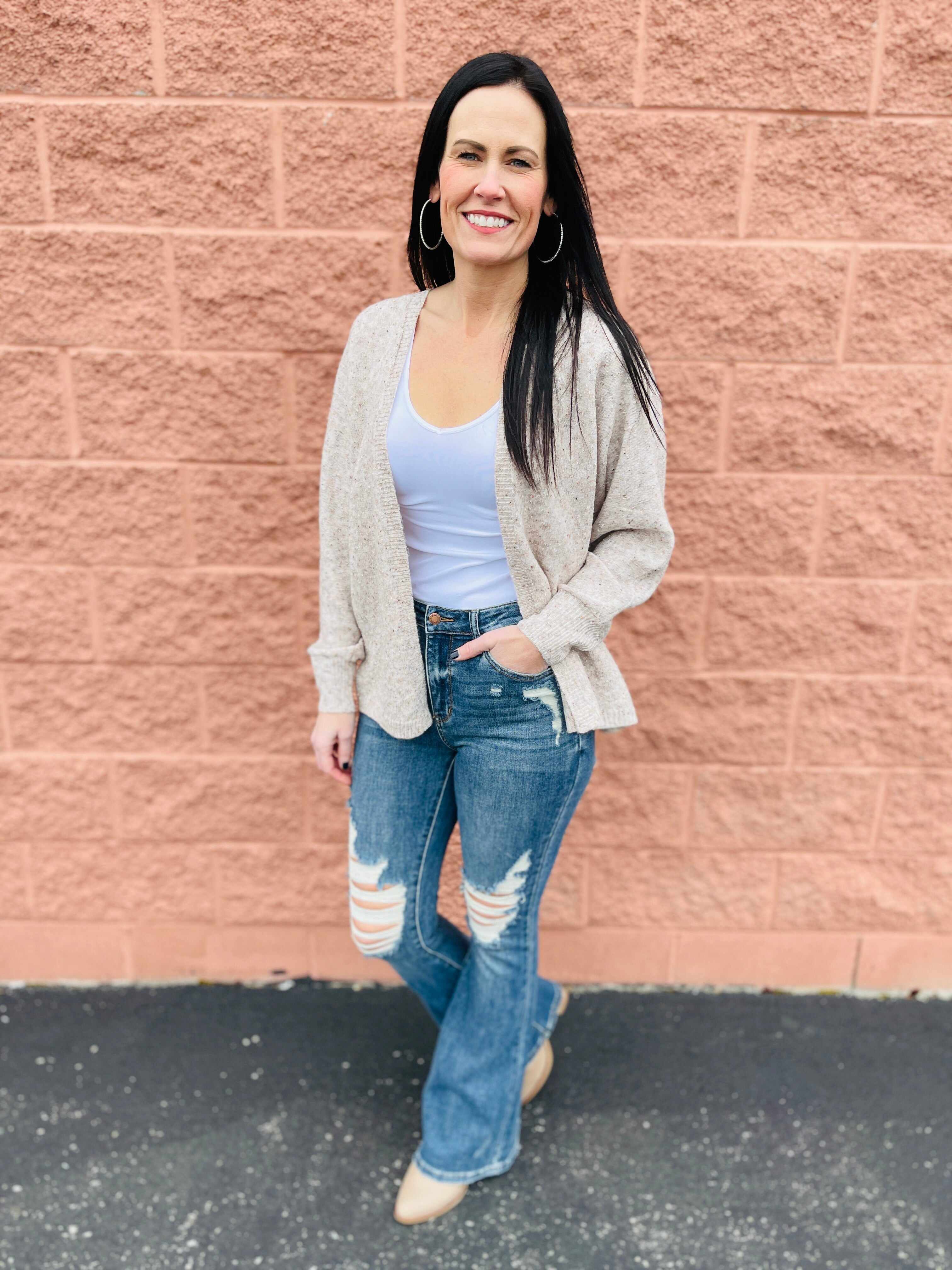 PLUS/REG Flare to There Flare Jeans