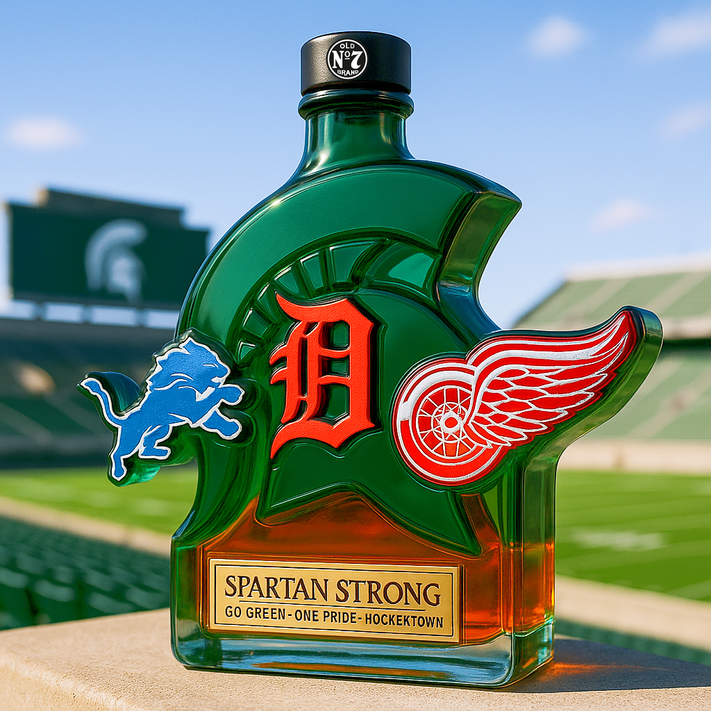 Michigan Glory Whiskey Bottle