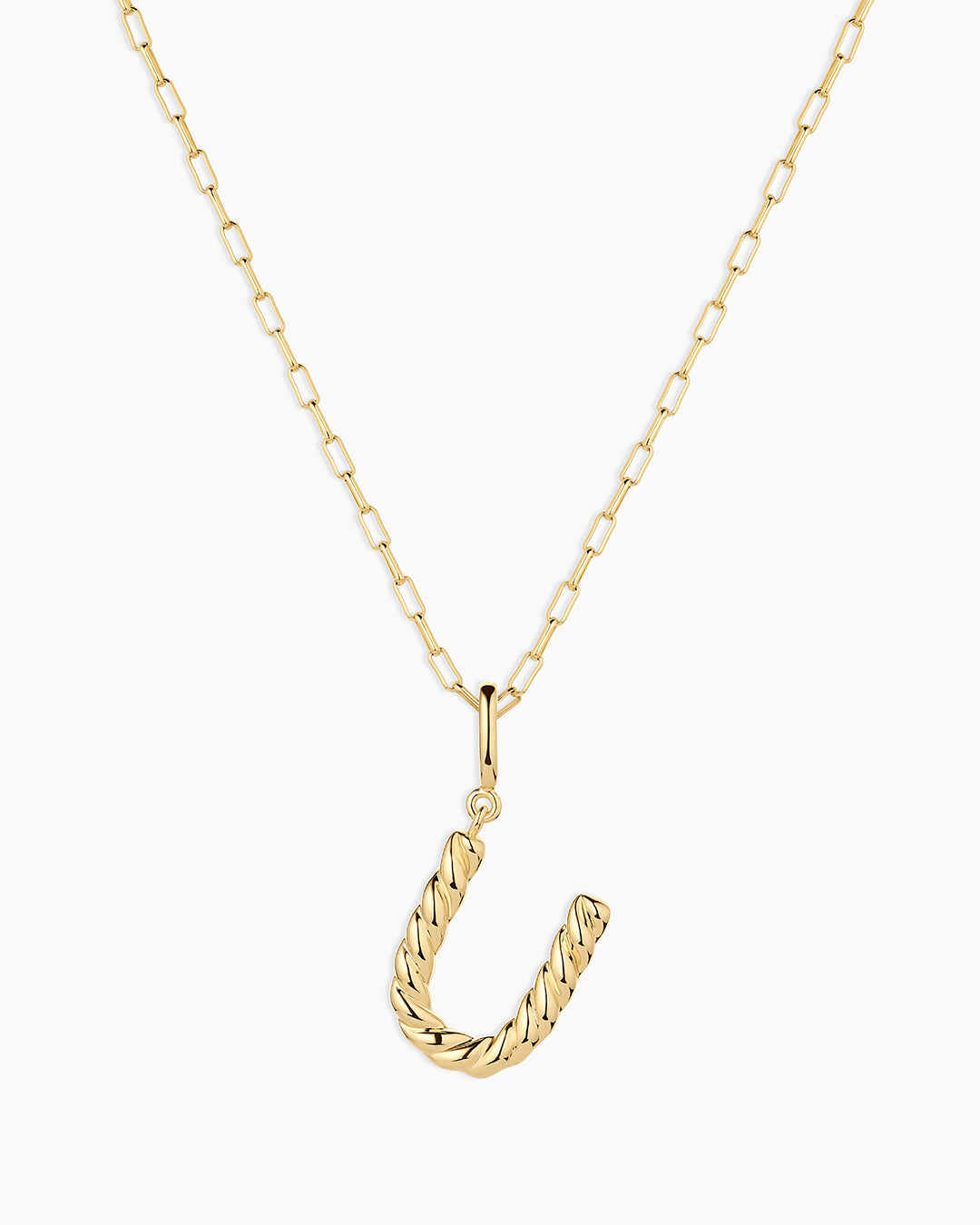 Crew Alphabet Statement Charm Necklace