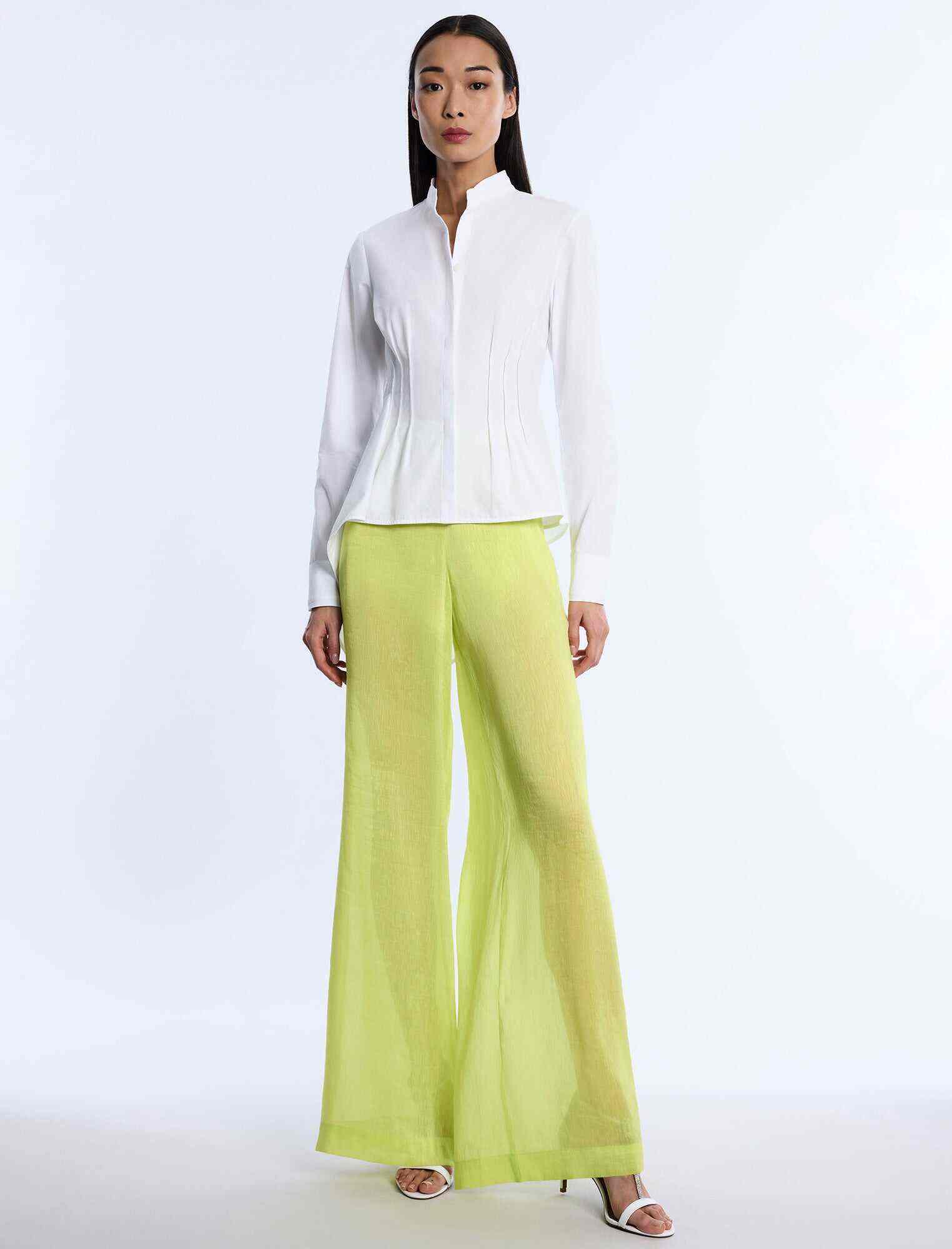 TestAsymmetrical Hem Shirt