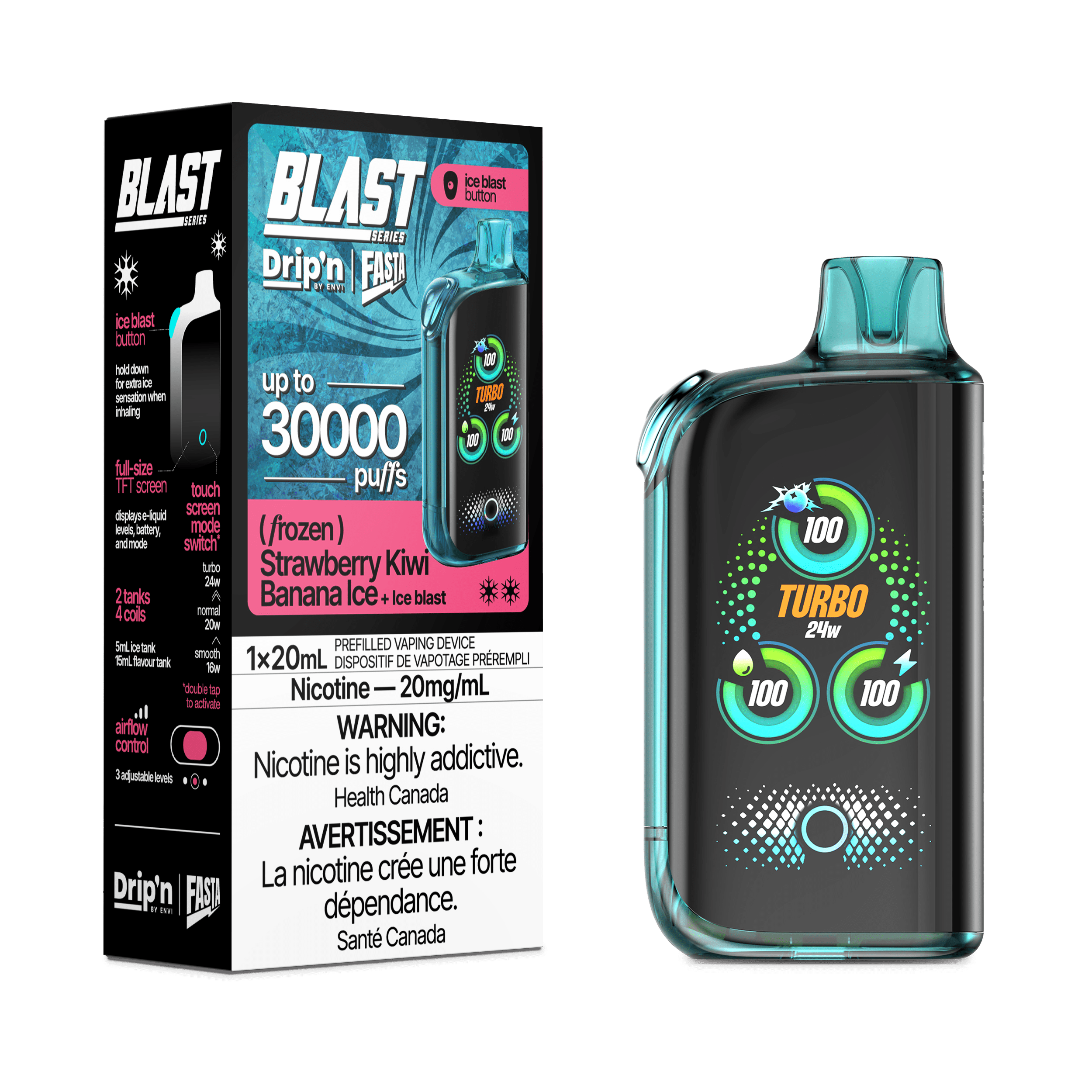 WAKA Drip'n × Fasta Blast 30K