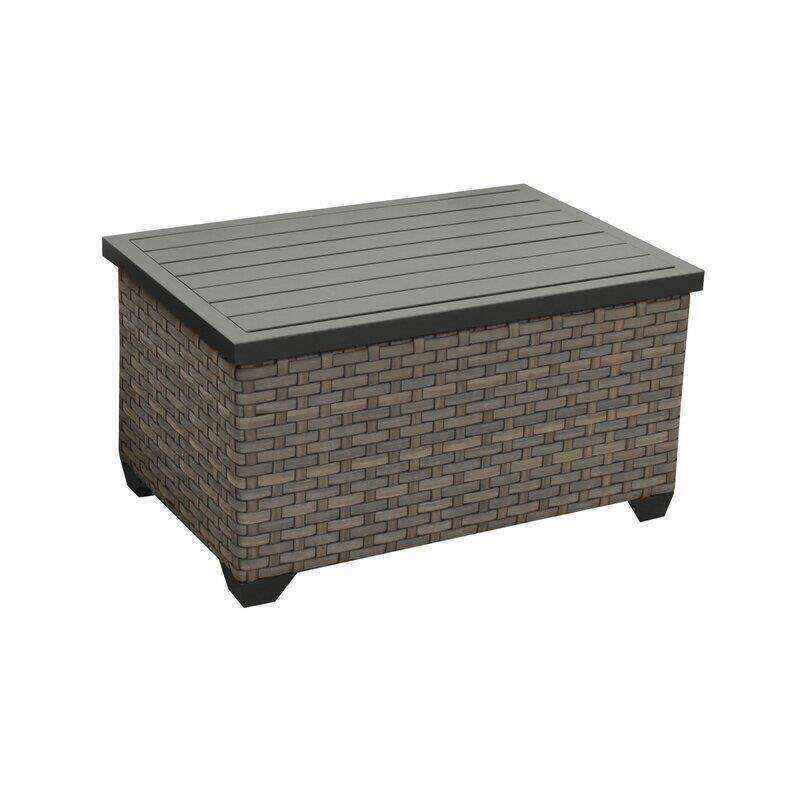 Rochford Wicker/Rattan 7 - Person Seating Group with Cushions