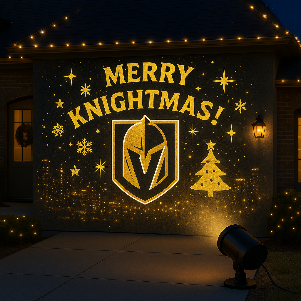 🎄🏒 Official NHL Christmas Projection Light ✨