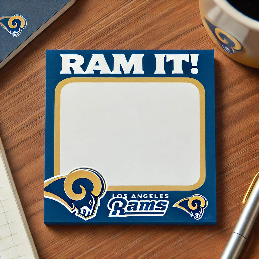 Football Team Sticky Notes