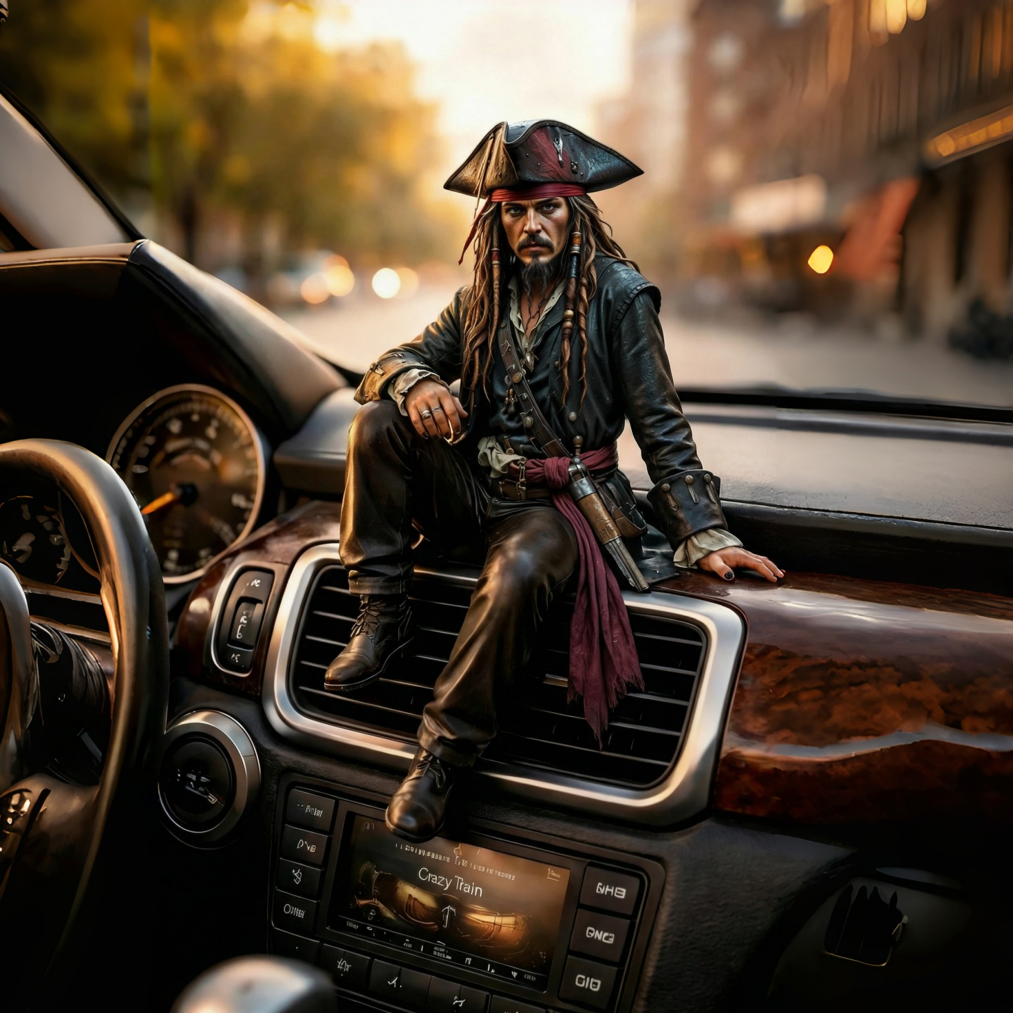 Captain Jack's tabletop ornament