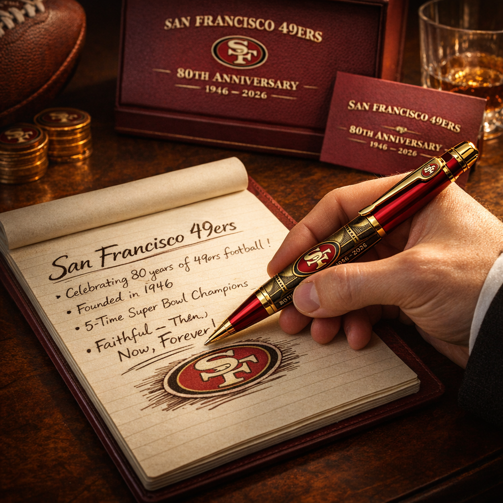 49ers 80th Anniversary Pen