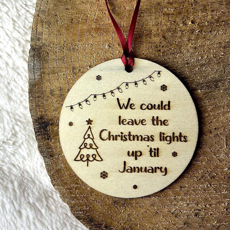 Lover song lyrics ornament