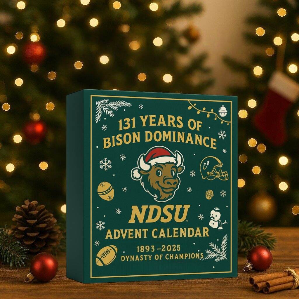 North Dakota State Bison Football 131st Anniversary Advent Calendar