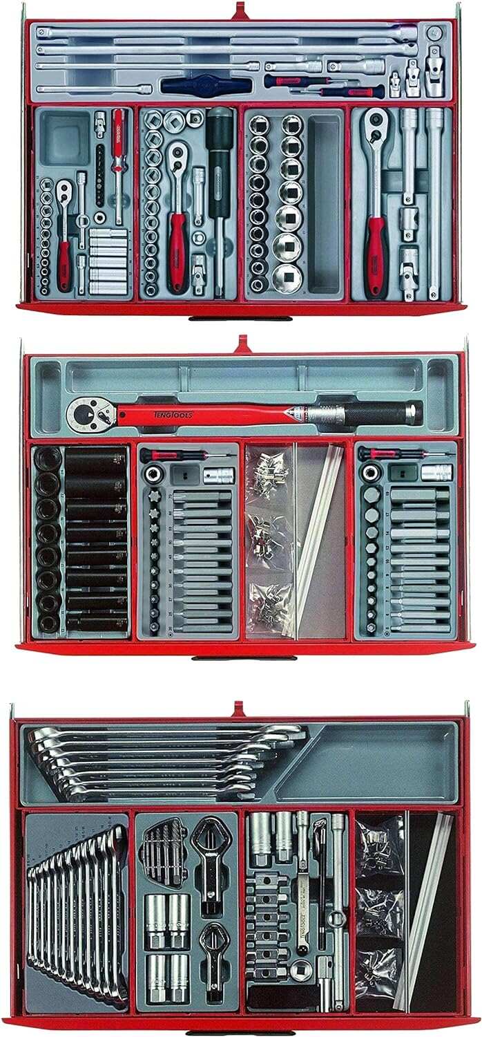 Teng Tools 1100 Piece Complete Mixed Monster Mega Master Hand Tool Kit - TCMONSTER02