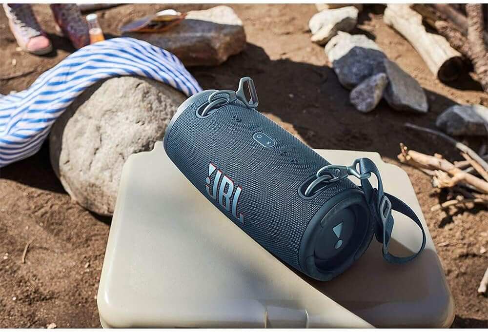JBL Xtreme 3 - Portable Bluetooth Speaker, Powerful Sound and Deep Bass, IP67 Waterproof, 15 Hours of Playtime, Powerbank, PartyBoost for Multi-speaker Pairing (Black)