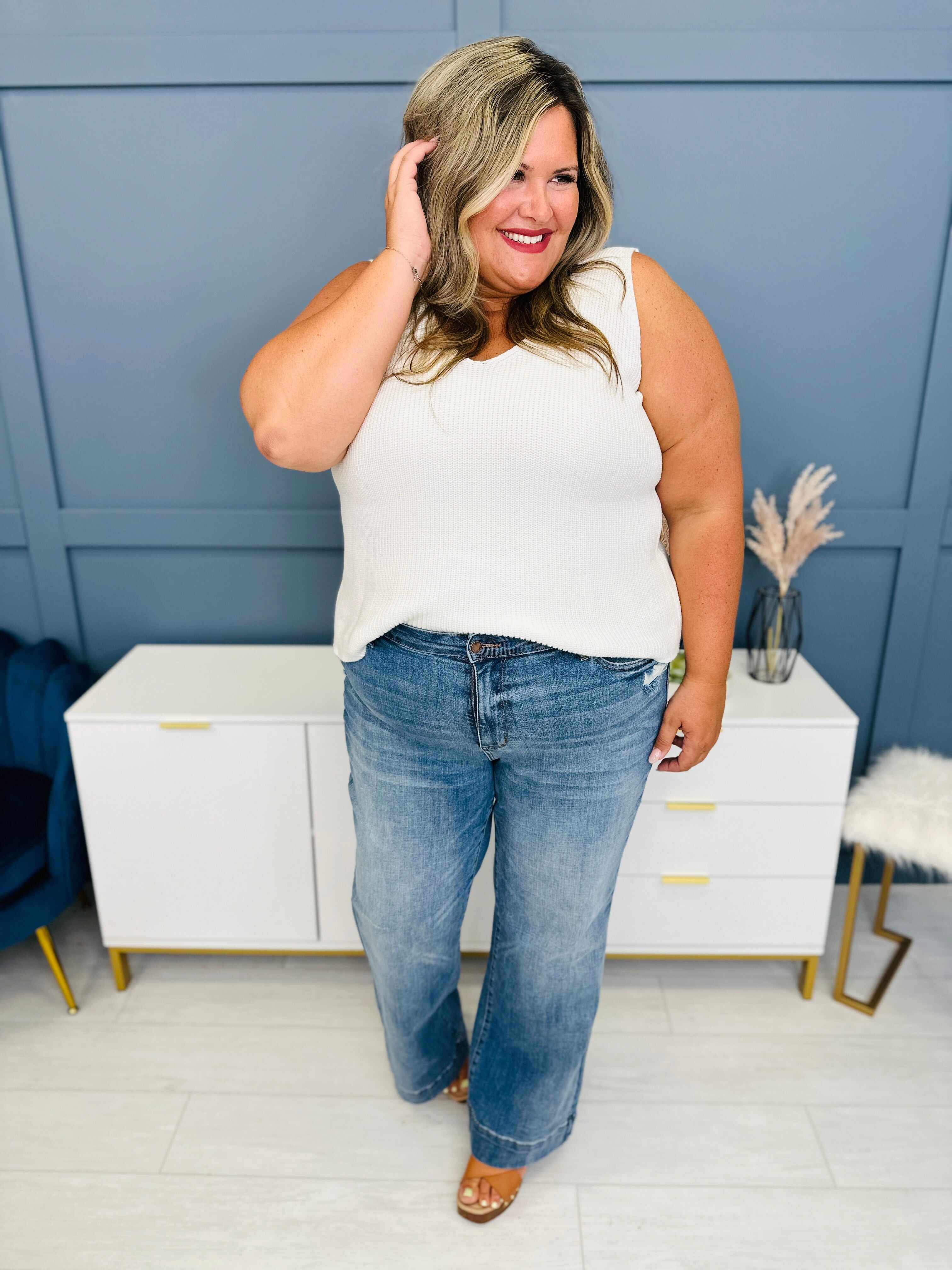 REG/CURVY Need You Now Wide Leg Trouser