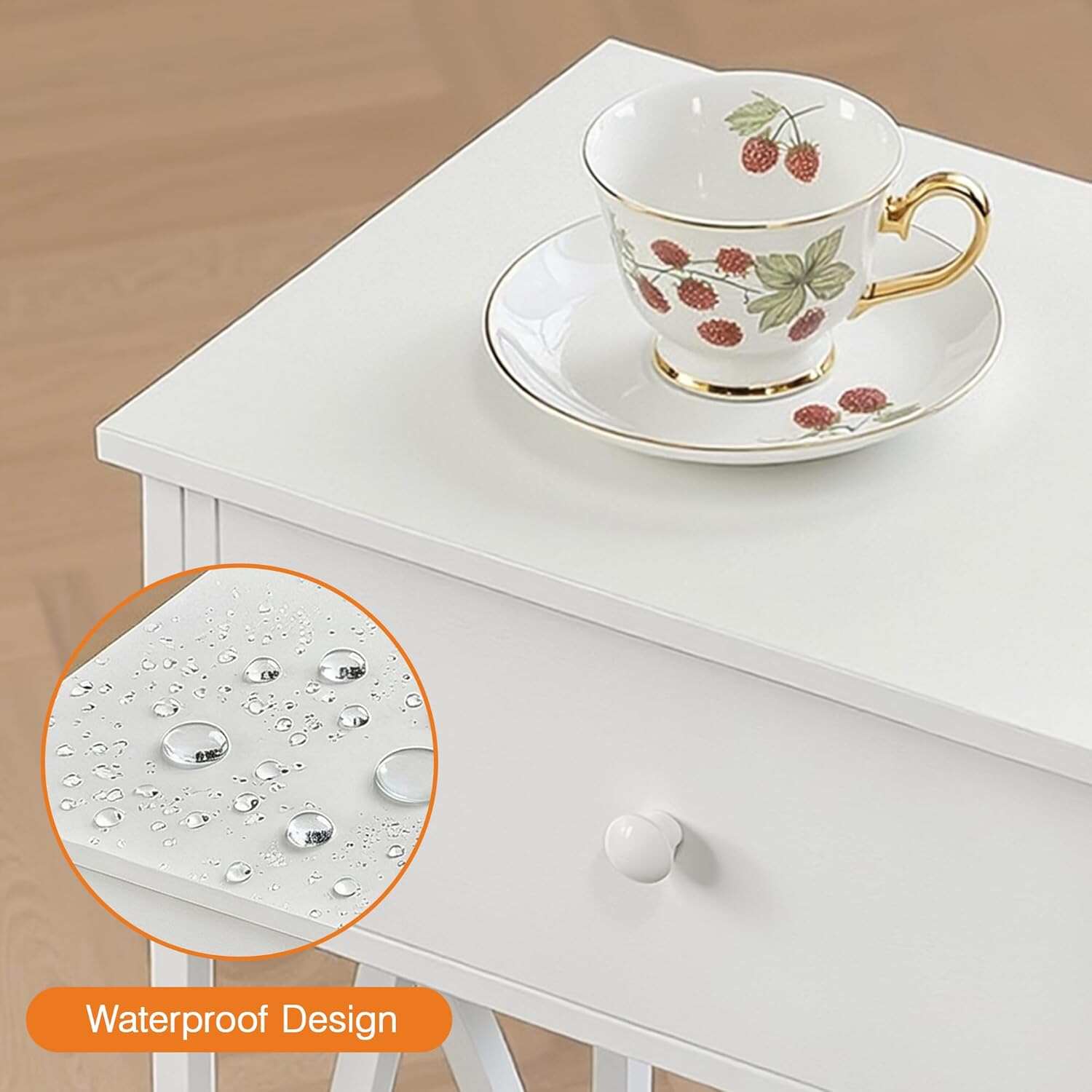 VECELO Nightstand Set of 2