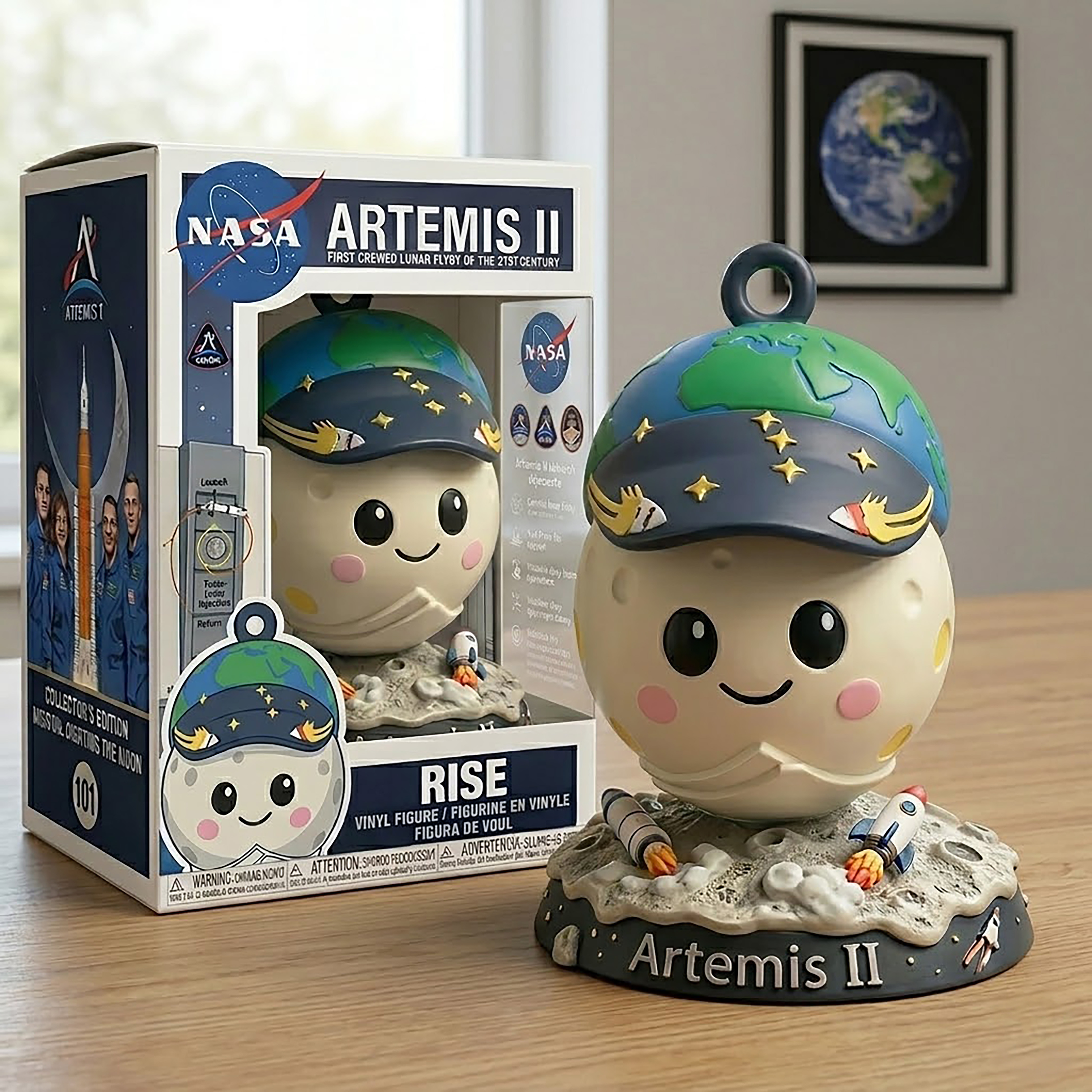 NASA Artemis II Rise pop Figure