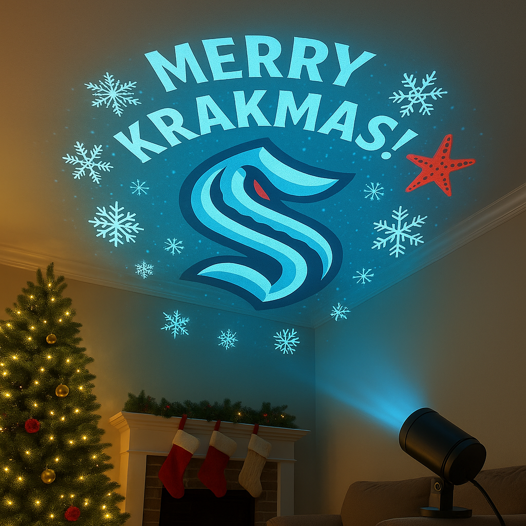 🎄🏒 Official NHL Christmas Projection Light ✨
