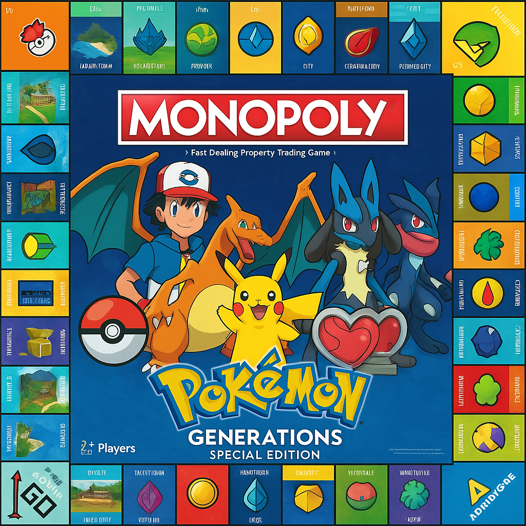 MONOPOLY: Pokémon – Generations Special Edition