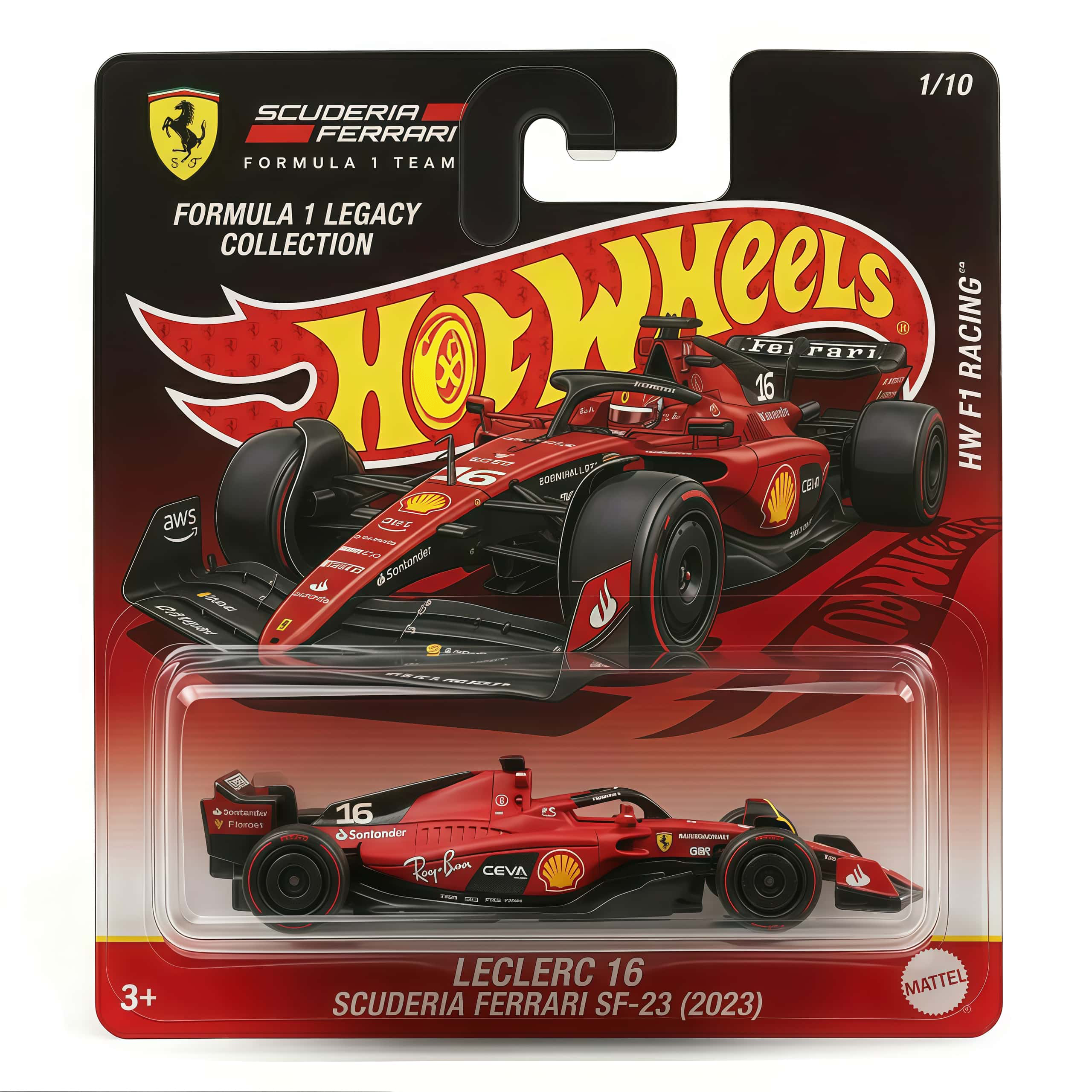 Hot Wheels Formula 1 Legacy Collection 2023 Die-Cast Race Cars