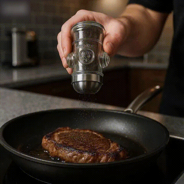 Fire Hydrant Glass Salt & Pepper Shaker