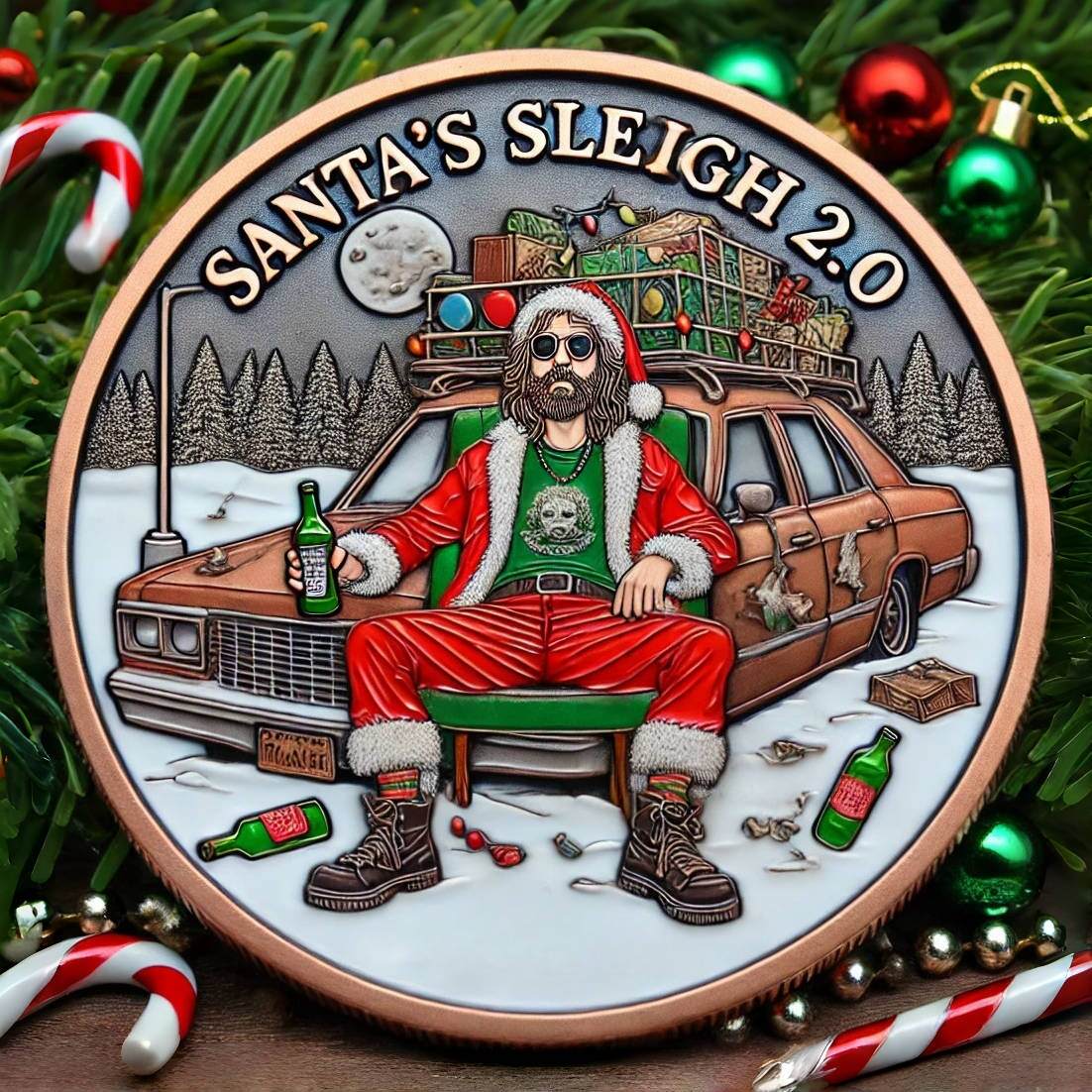 Bad Santa Commemorative Coin