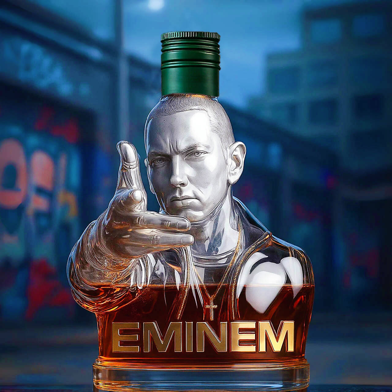 Eminem Whiskey Bottle