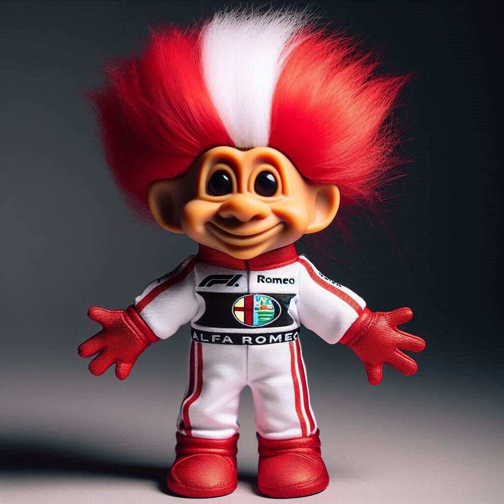 F1 troll dolls