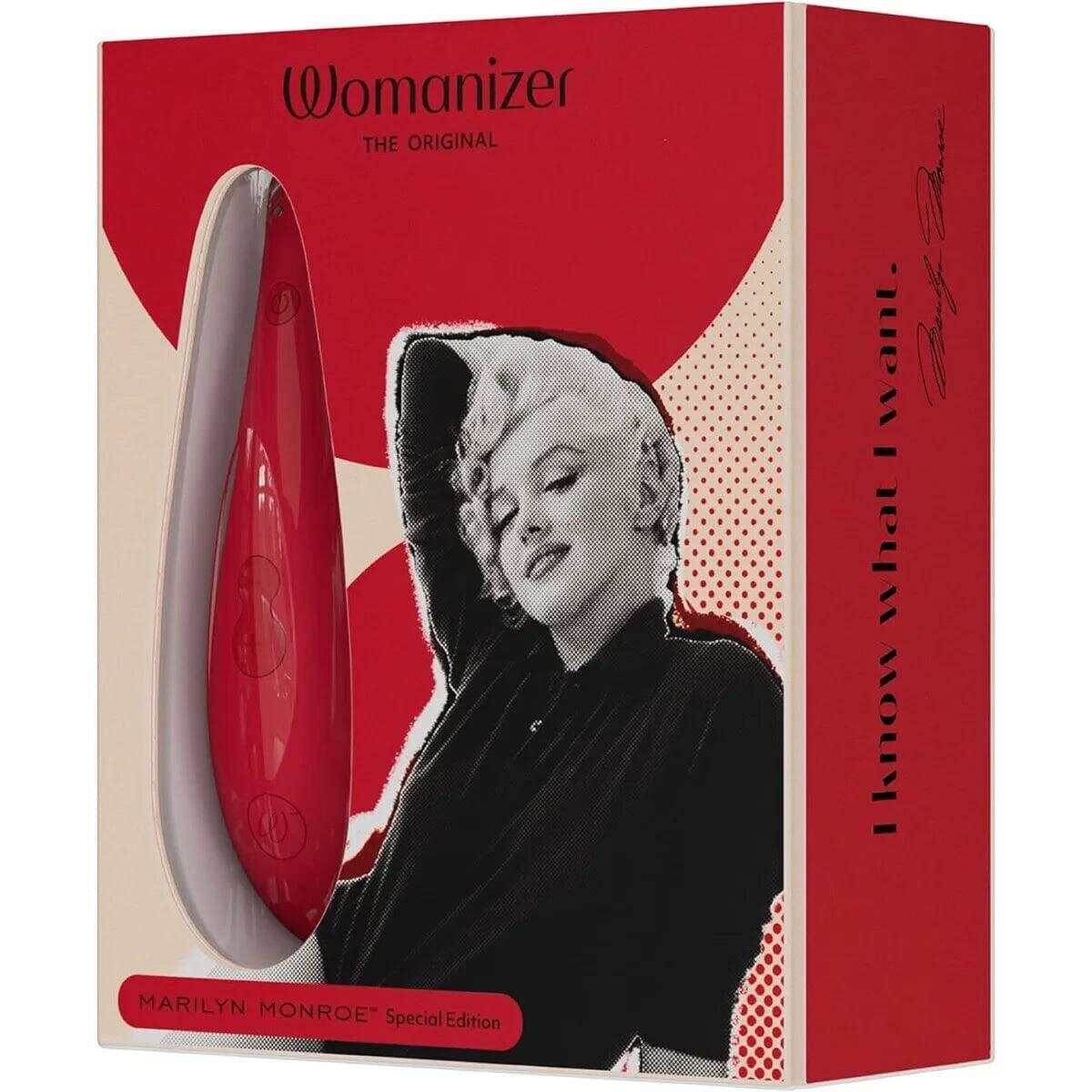 Womanizer x Marilyn Monroe Special Edition Pleasure Air Sex Toys, Clitoral Sucking Vibrators, Clitoral Stimulators for Women