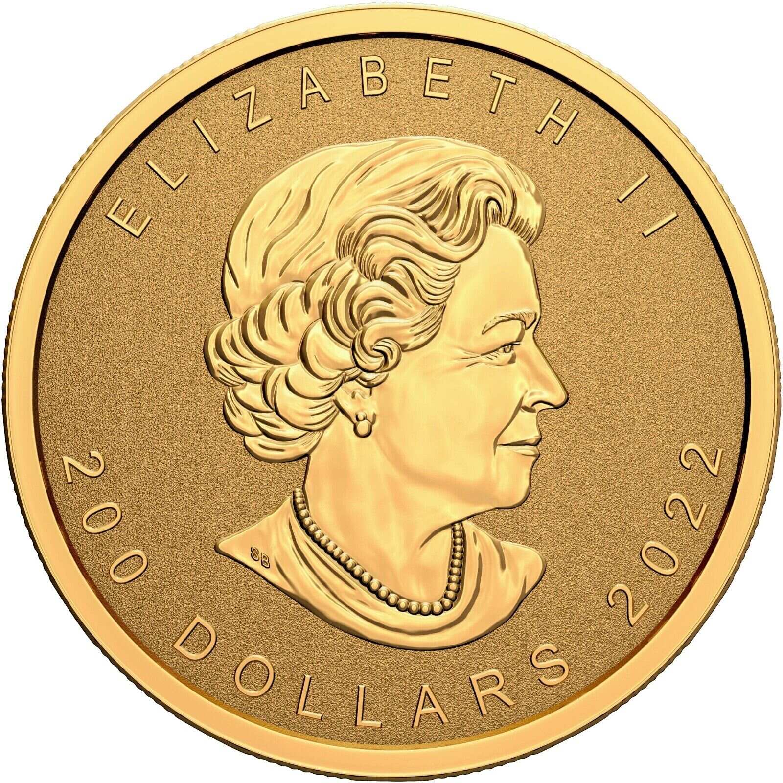 2022 Canada 1 oz. Pure Gold Coin – Ultra-High Relief Gold Maple Leaf