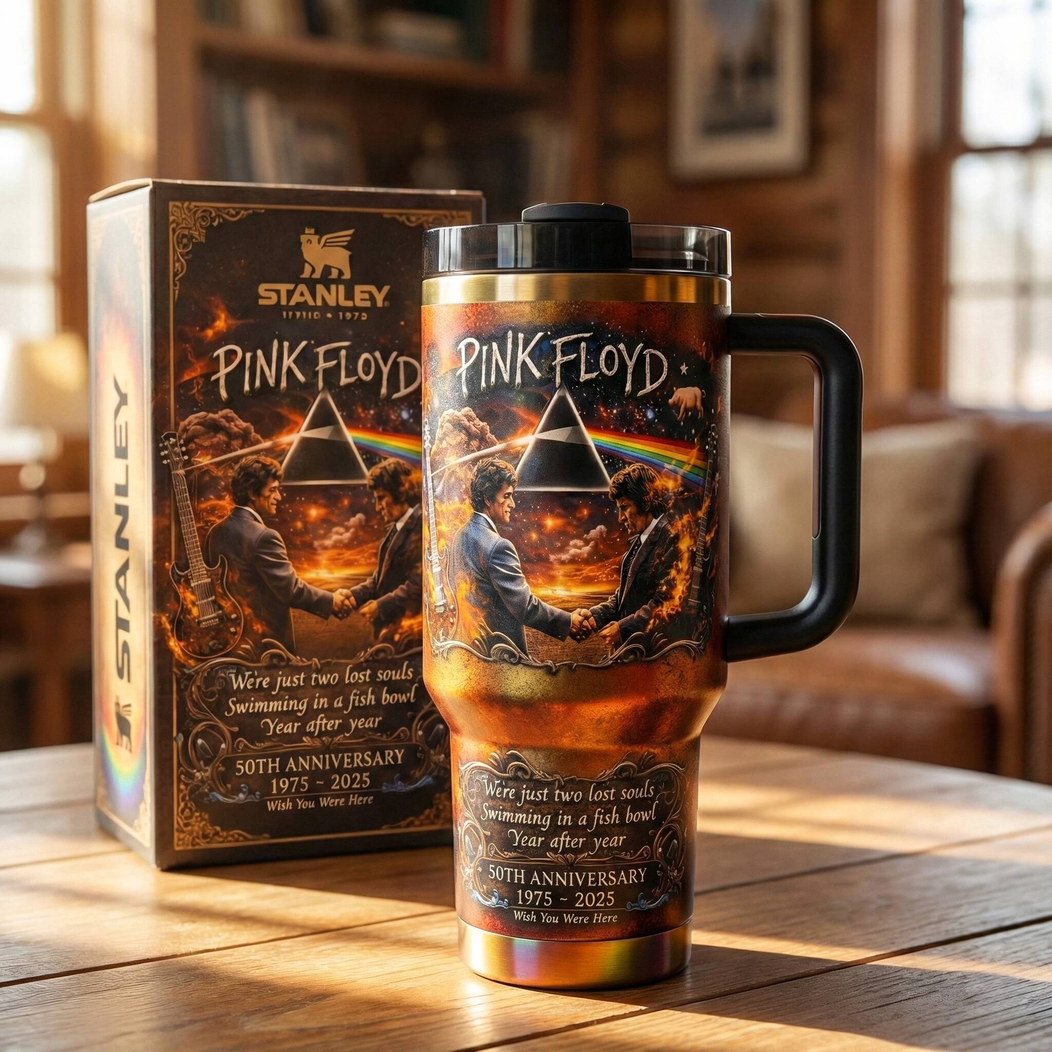 Pink Floyd Wish You Were Here 50th Anniversary Limited EditionTumbler