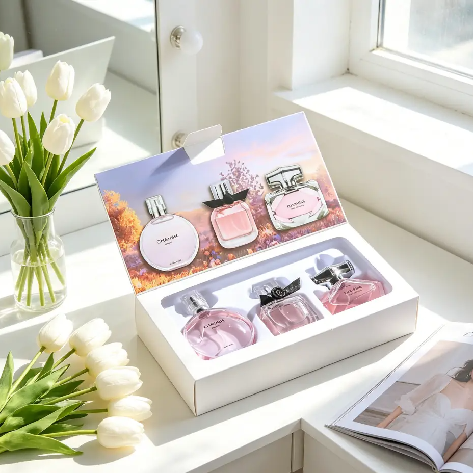 Flower Language  Women's Perfume    3PCS Floral Eau de Parfum Set