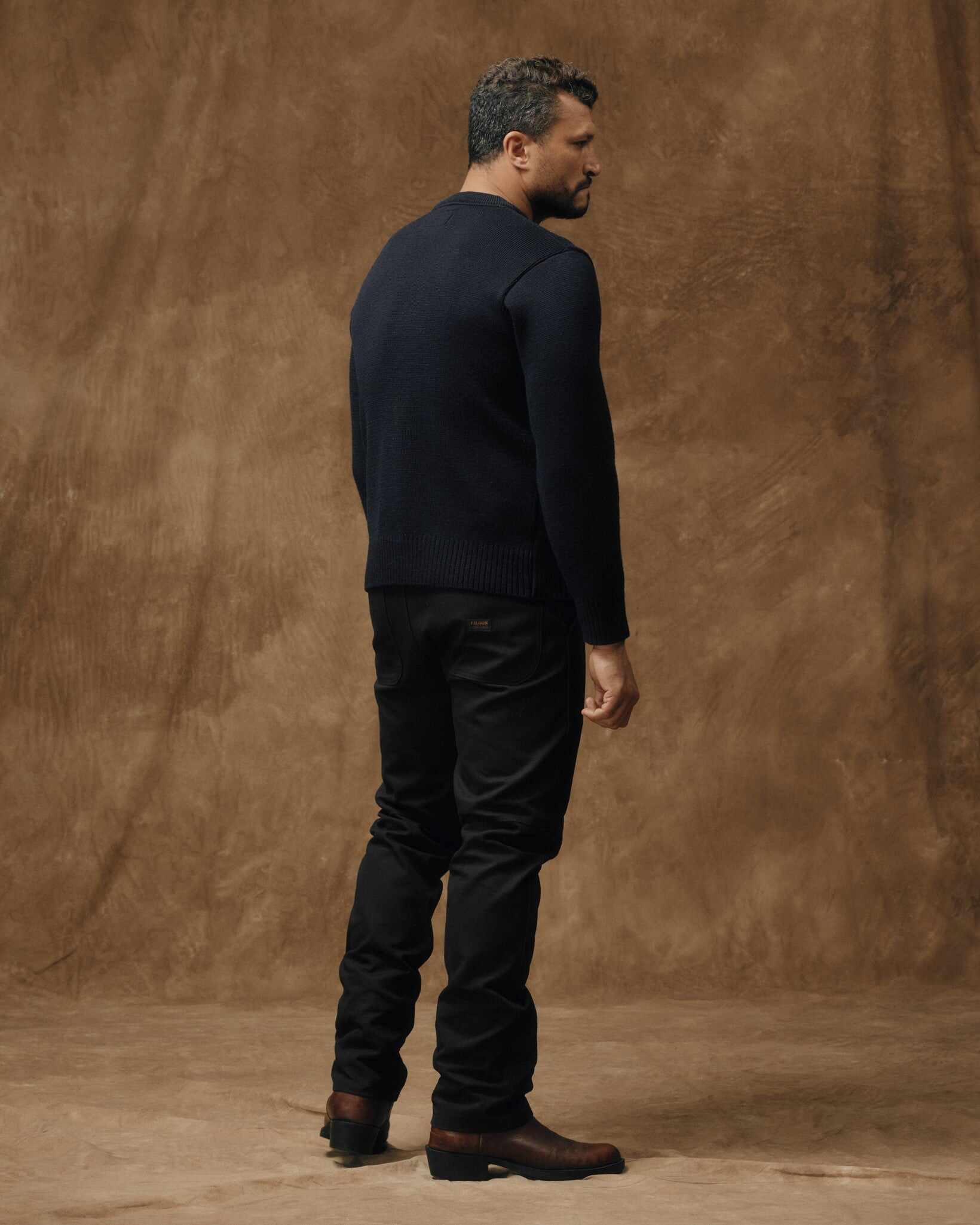 Crewneck Guide Sweater - Dark Navy