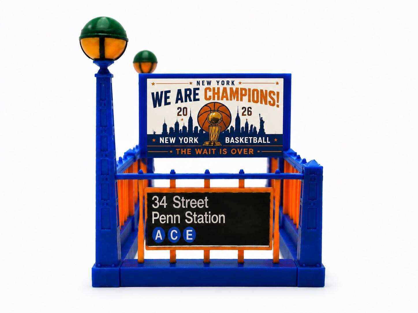 NY Knicks Subway Entrance