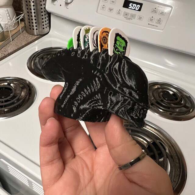 Alien - Xenomorph Guitar Pick Holder