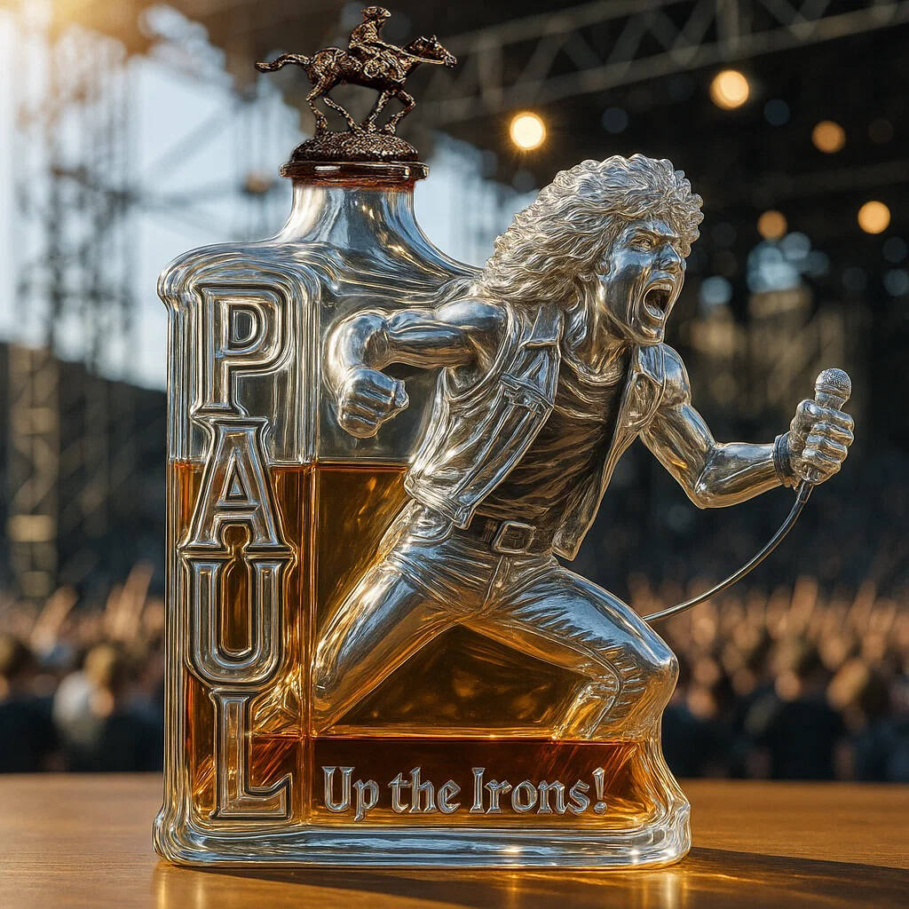 Paul Mario Day Limited Edition Whisky Bottle