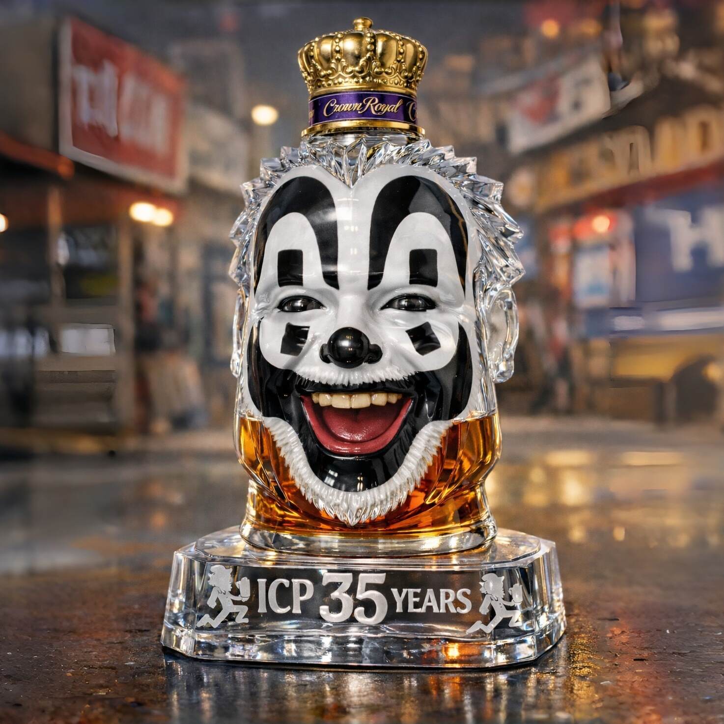 ICP 35th Anniversary Whiskey Bottle