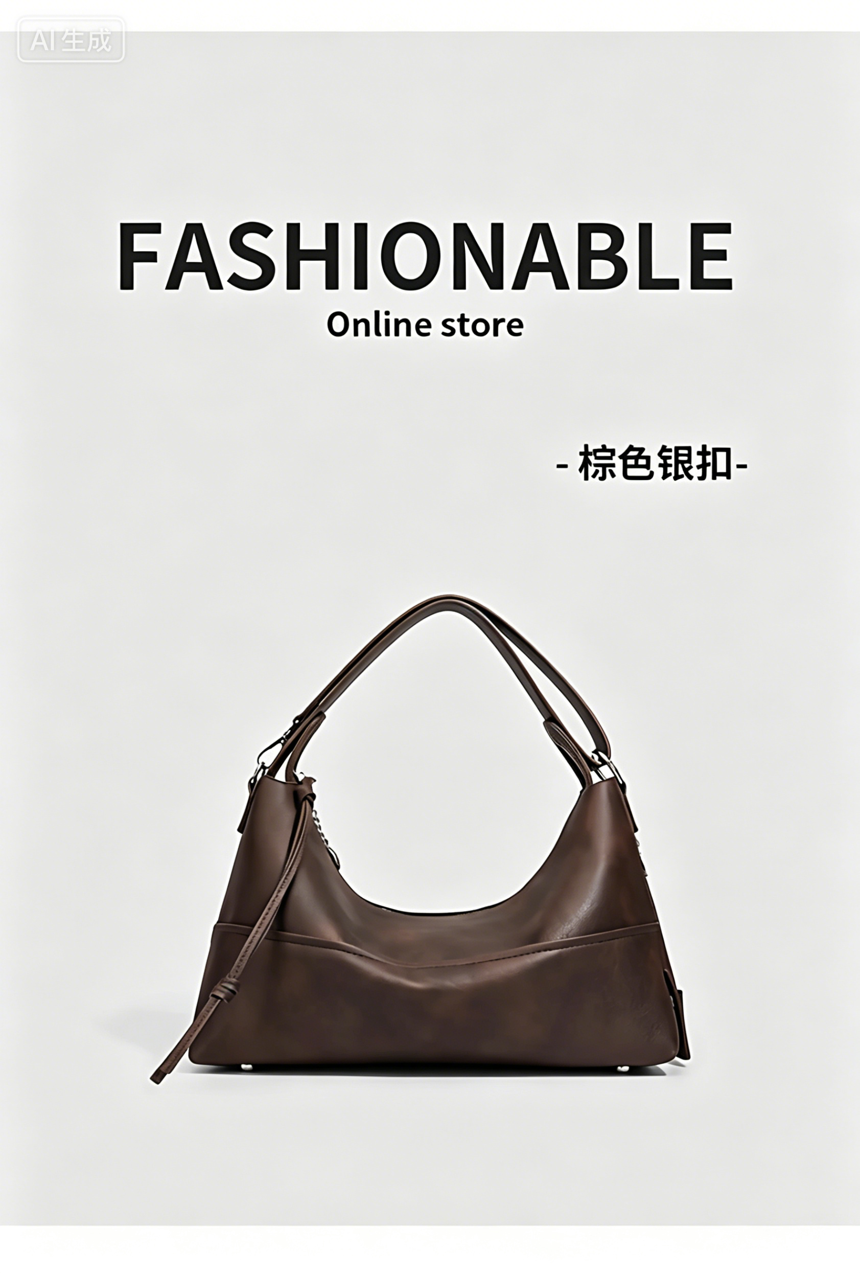 Fashionable womenbag with cowhide leather