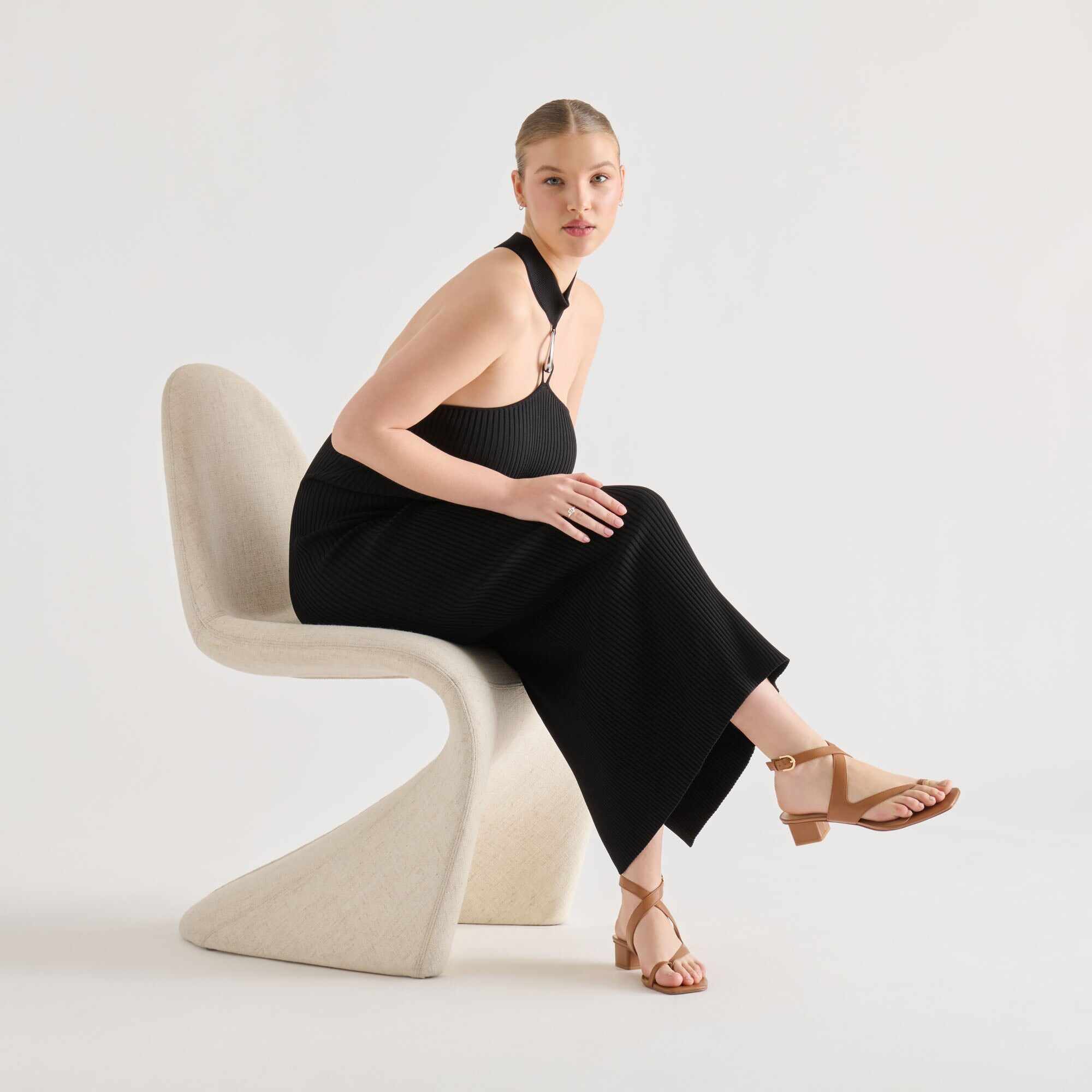KAMEO HEELS SADDLE LEATHER