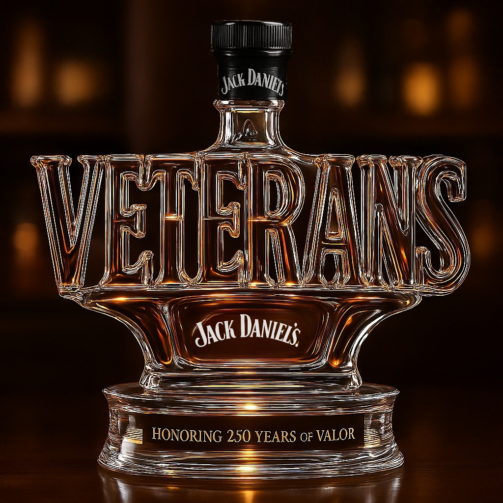VETERANS Whiskey Bottle
