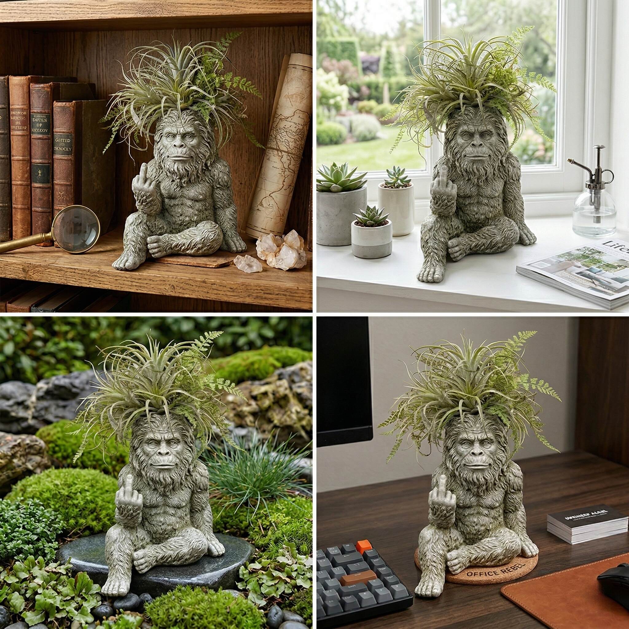 👣 Bigfoot Succulent Planter