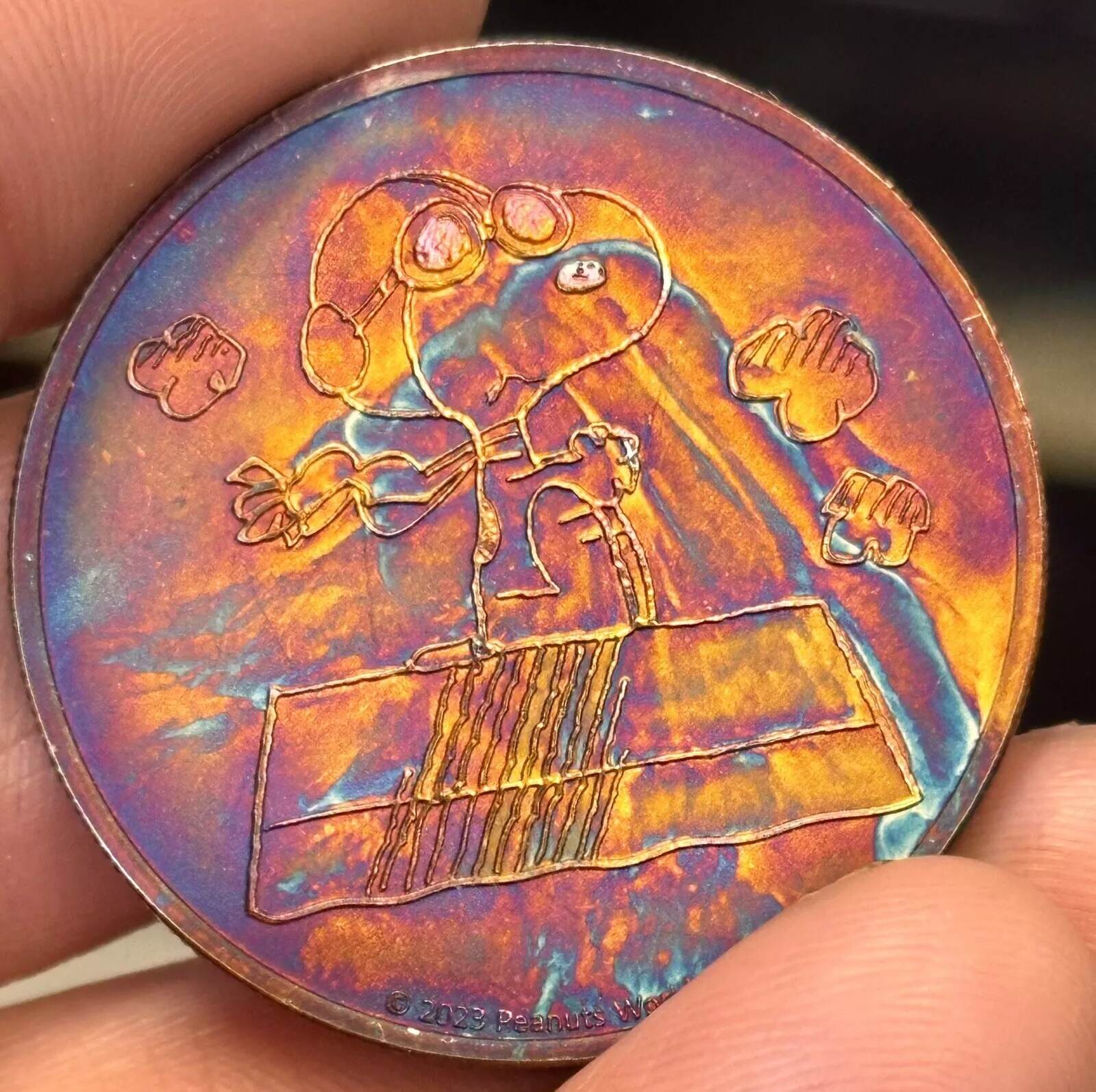 Snpy Monster Toned Souvenir Coin