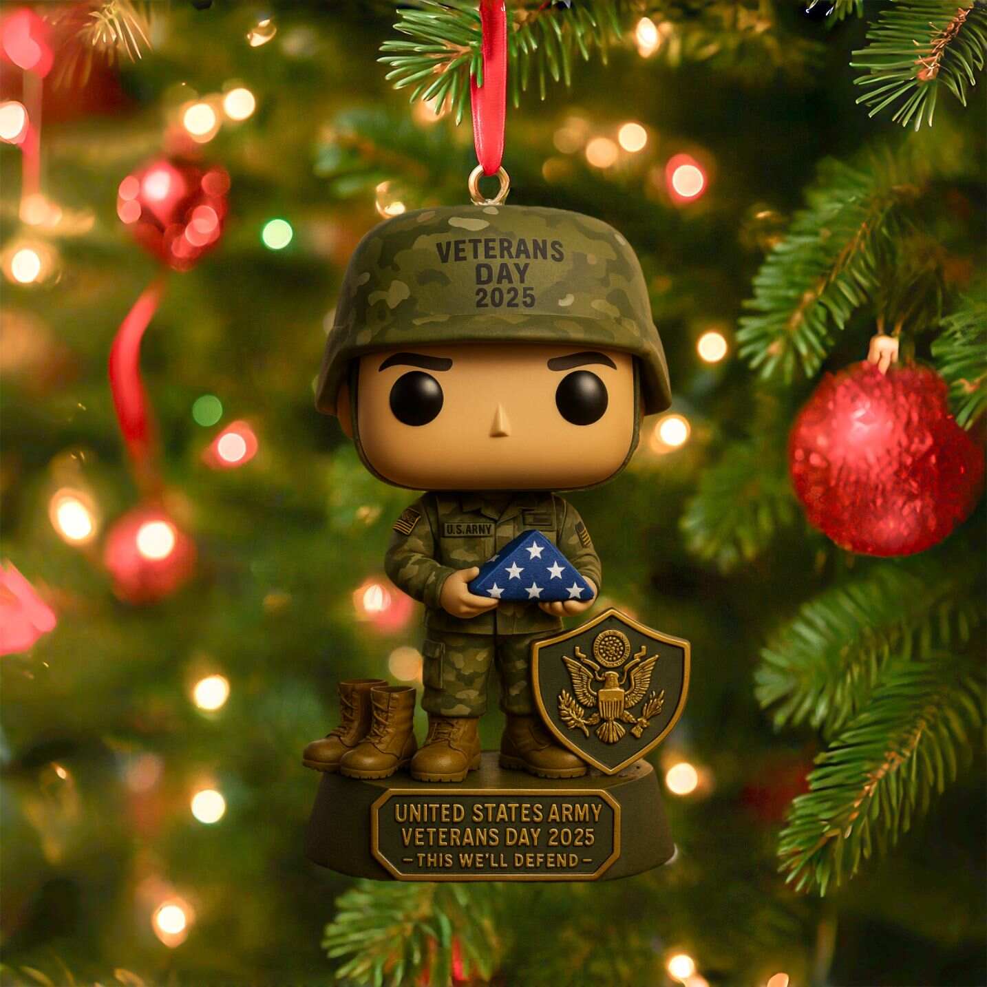 POP! Veteran Christmas Ornament