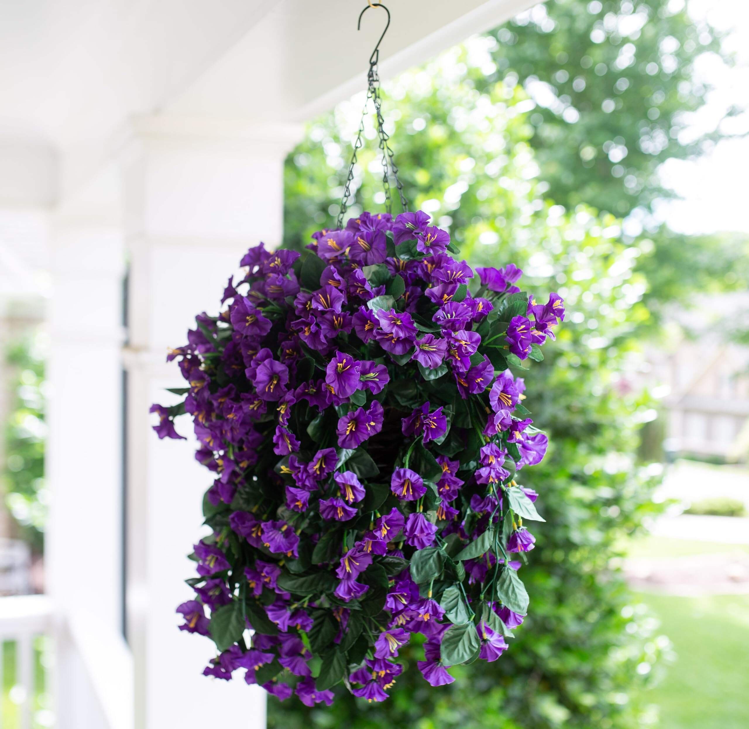 🔥On Sale🔥Artificial Faux Hanging Flowers Plants Basket