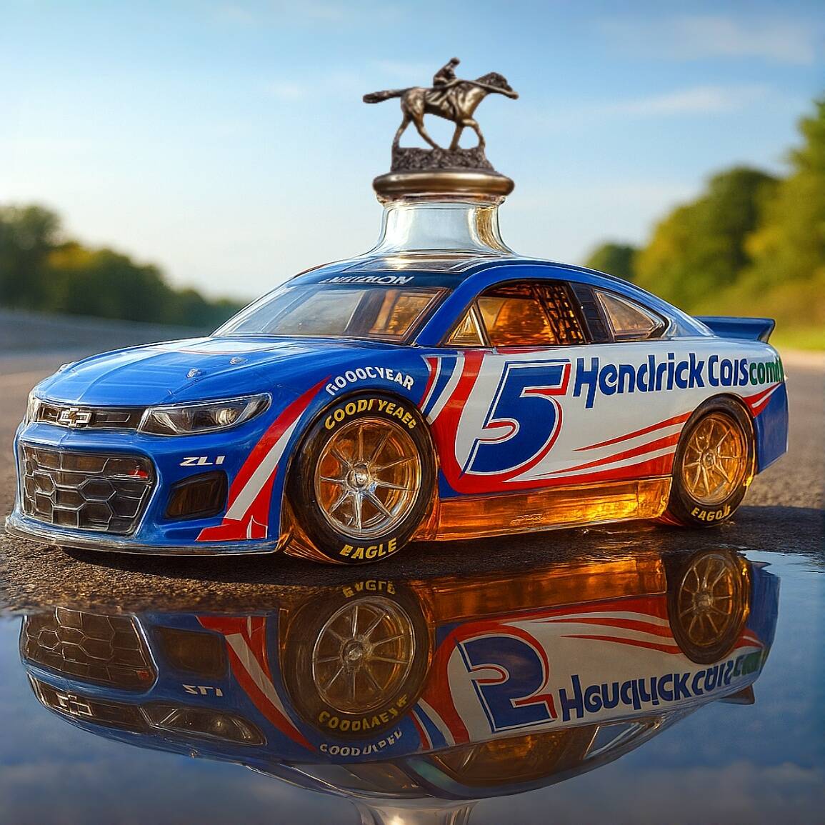Hendrick Motorsports #5 Whiskey Bottle 2025