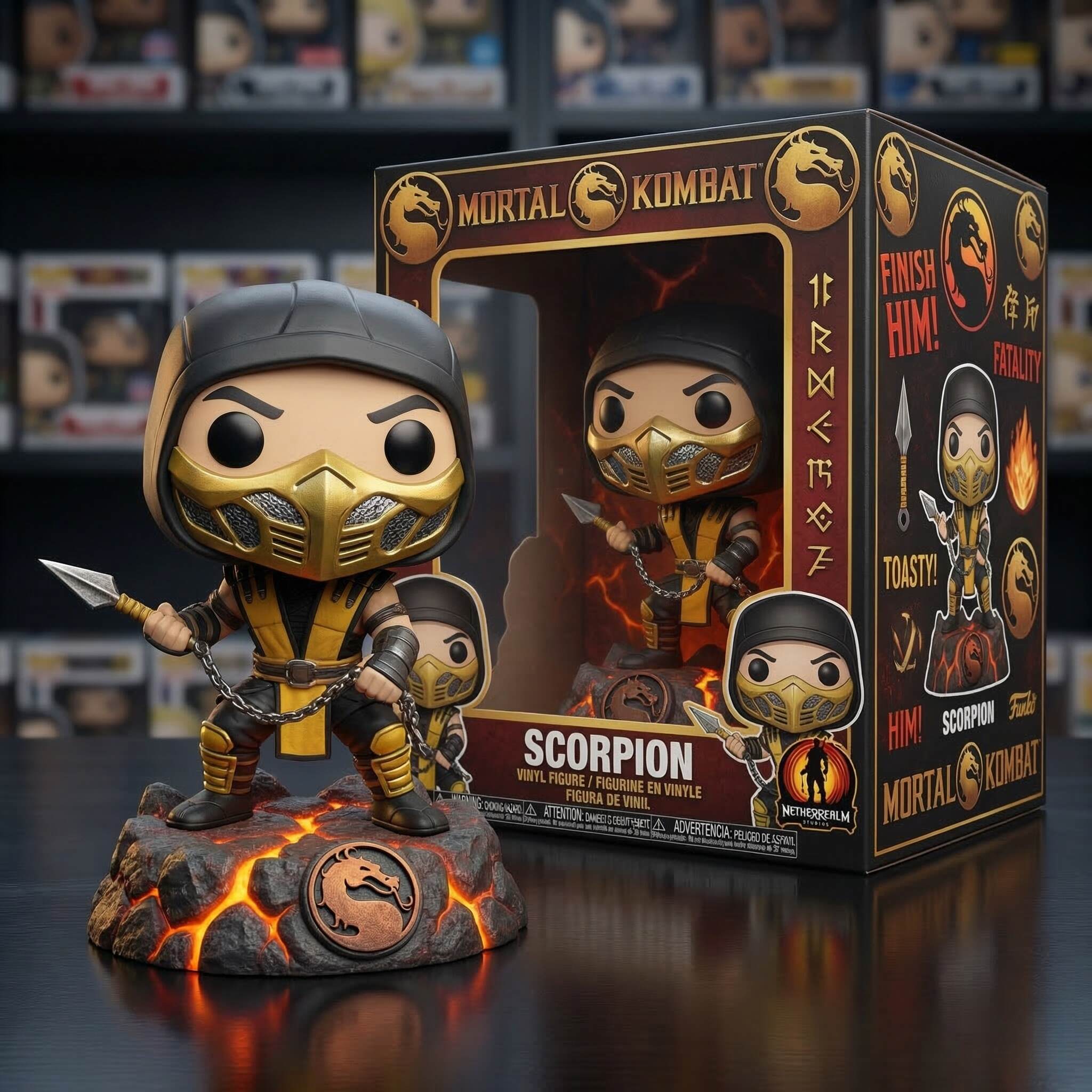 Mortal Kombat Fire & Ice Collector Duo