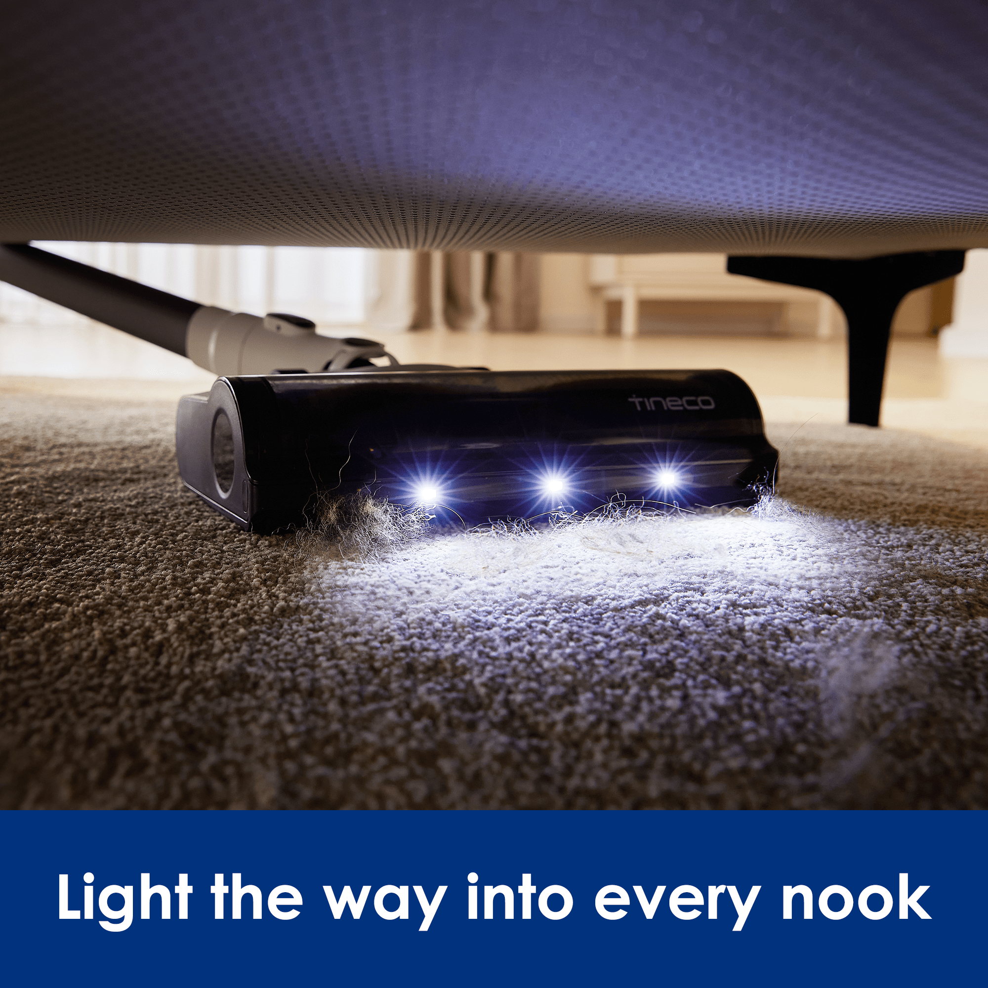 Tineco GO Cordless Stick Vacuum, 40 min Run Time - Teal (GO201)