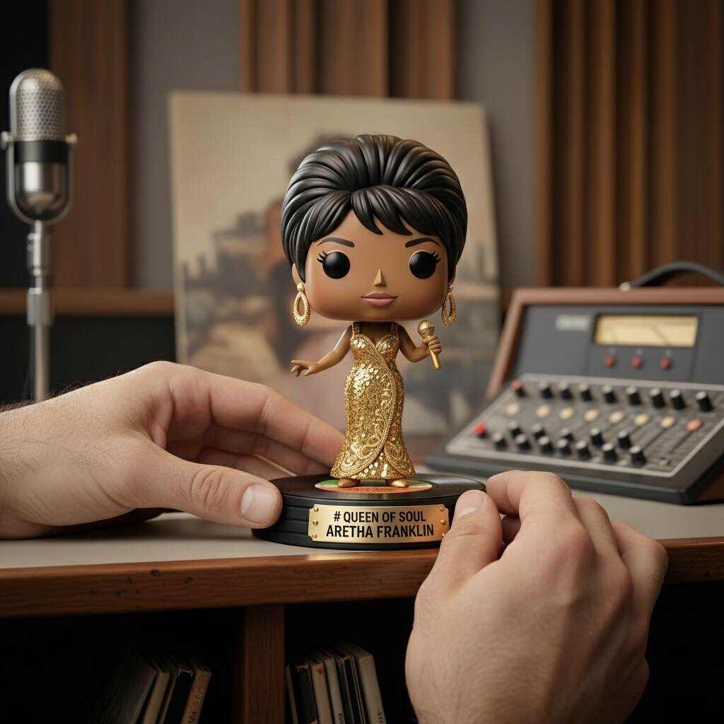 Aretha Franklin 84th Birthday Commemorative POP! Figurine