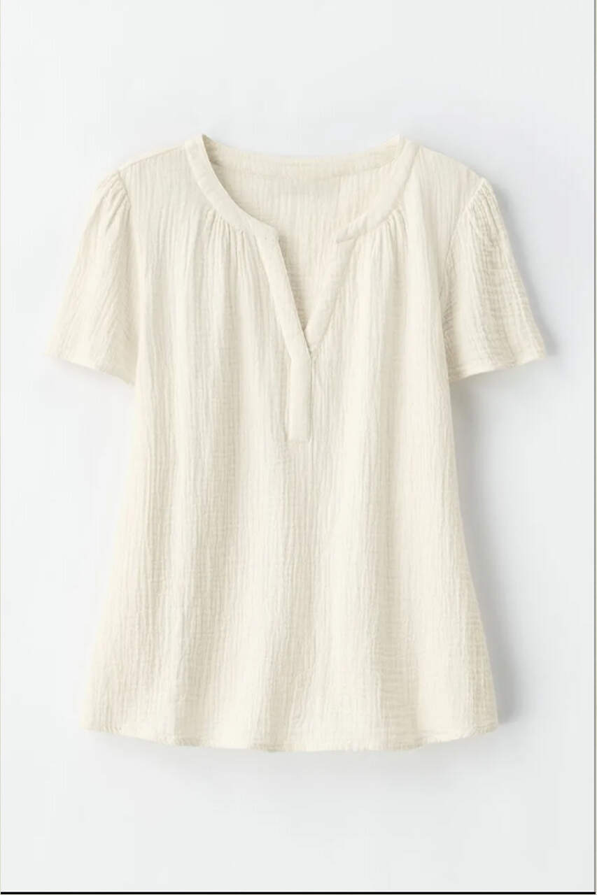 Summer Breeze Flutter Sleeve Top