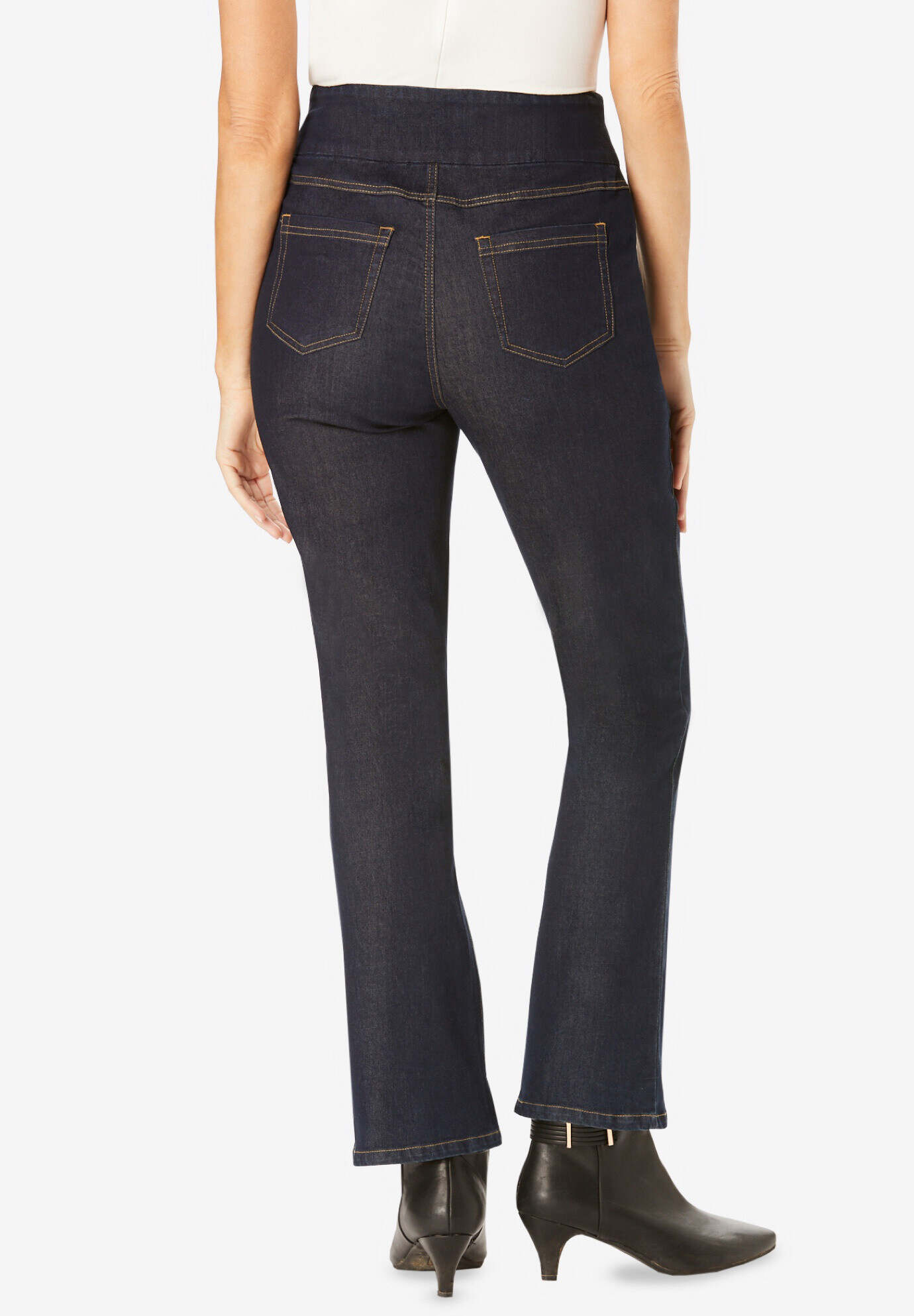 Flex-Fit Pull-On Bootcut Jean