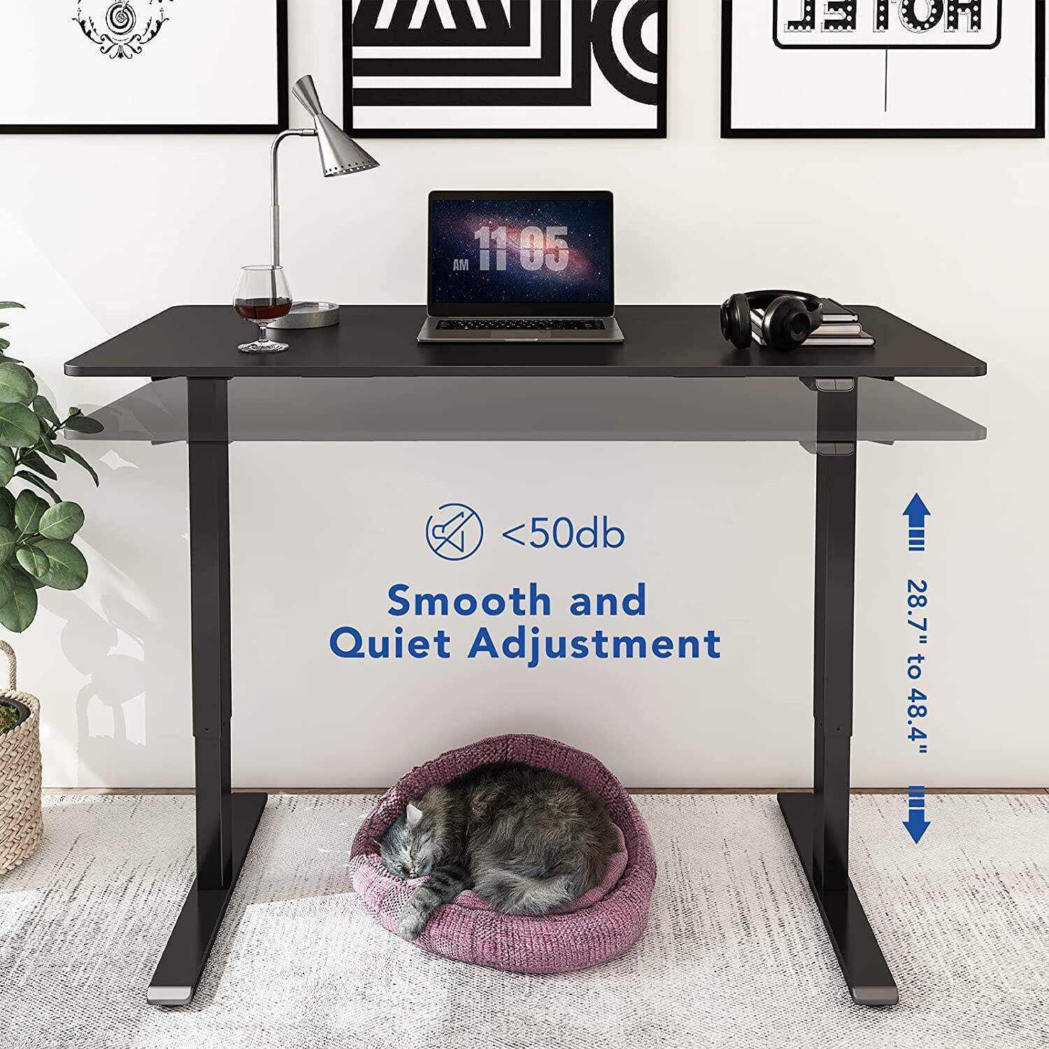 2024 New Electric Lift Computer Desk